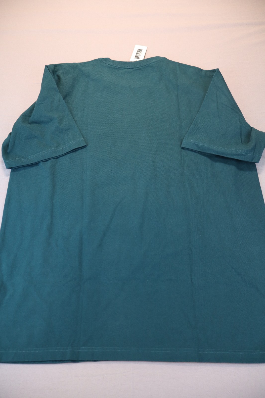 NEW Duluth Trading Co Longtail T Relaxed Short Sleeve T Shirt Green Crewneck L