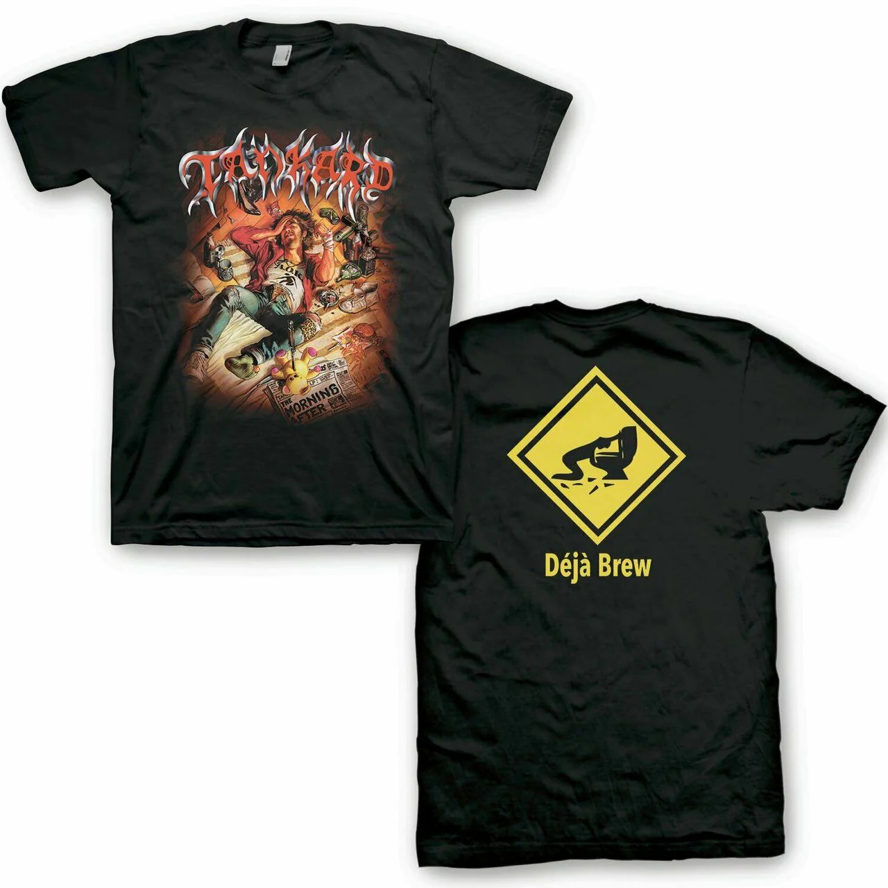 Tankard The morning after logo T-shirt (double sided)