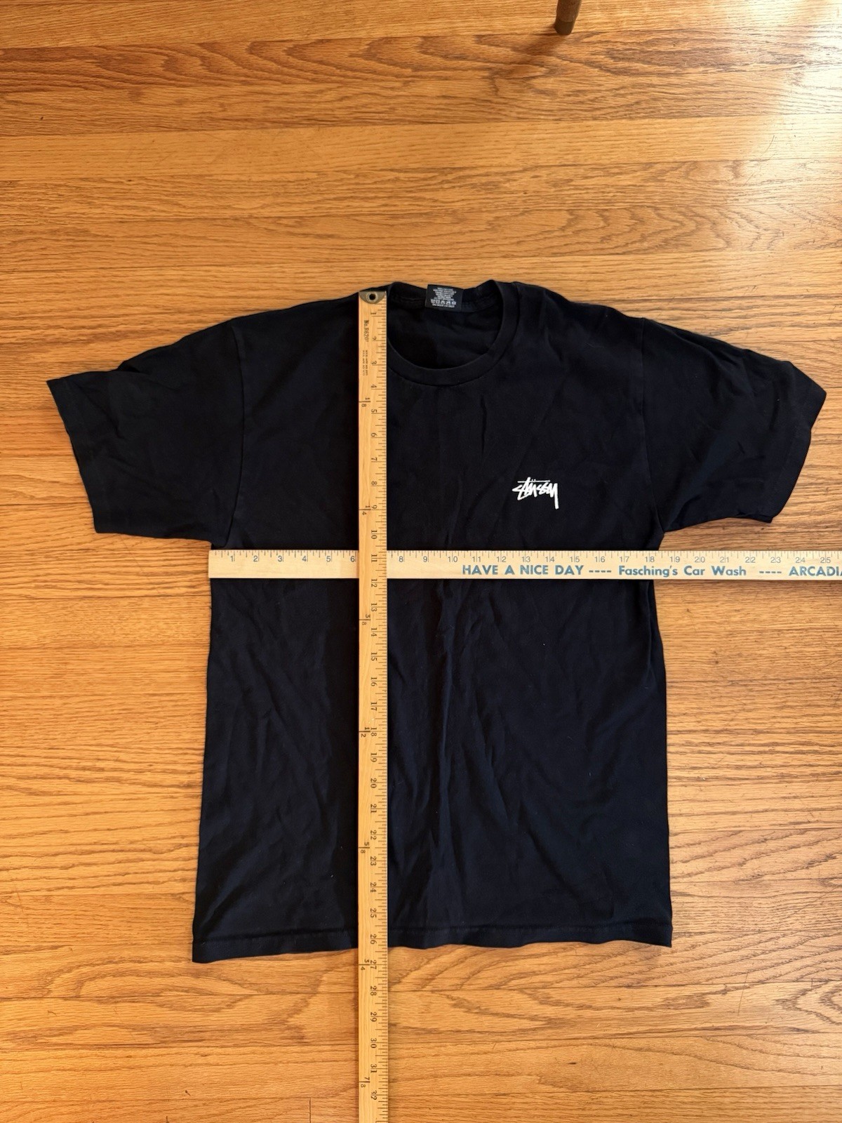 Stussy sunset graphic tshirt black size medium 2018