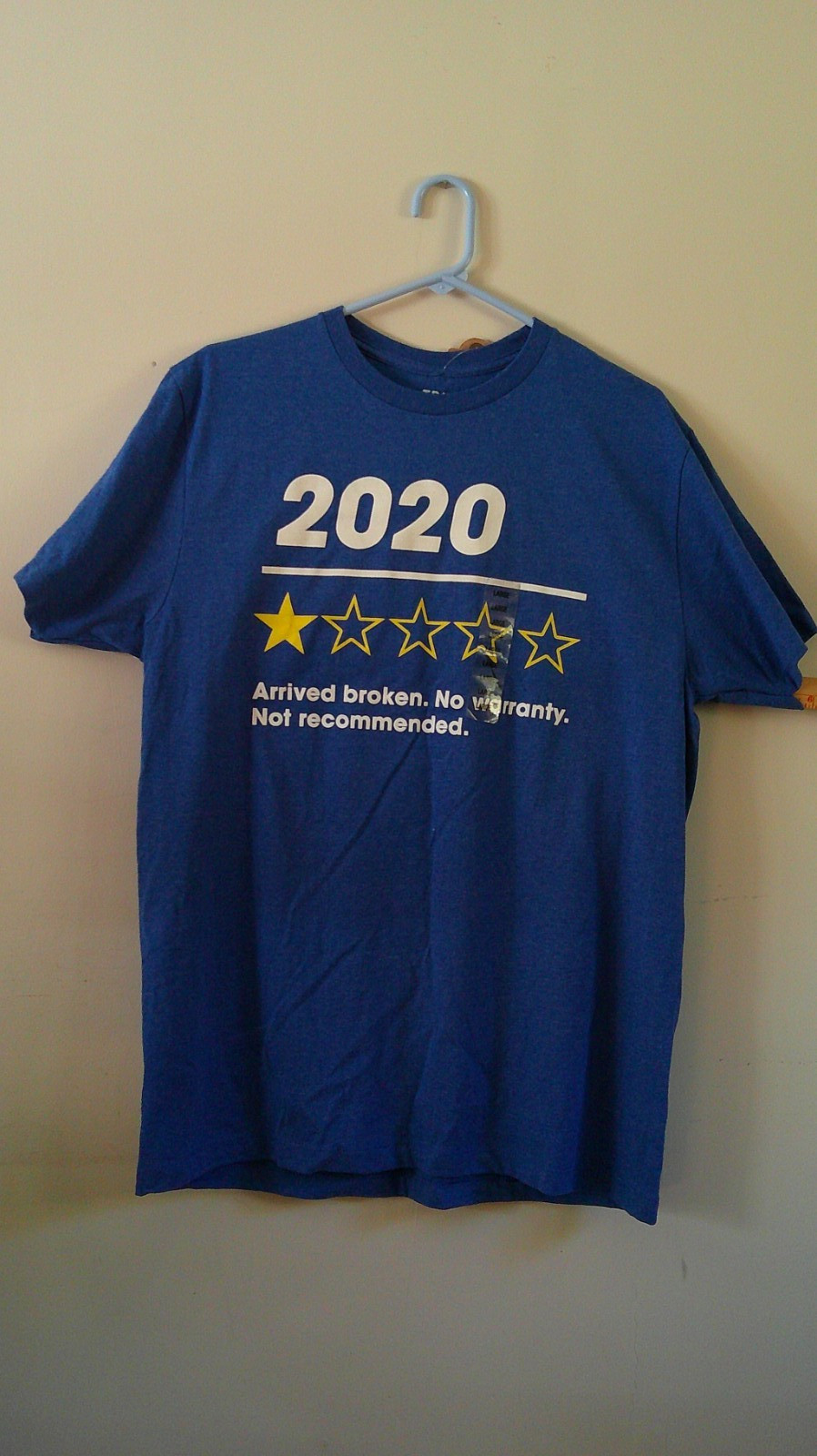 True Craft 2020 1-Star Arrived Broken No Warranty Not Recommended Blue Tee Shirt