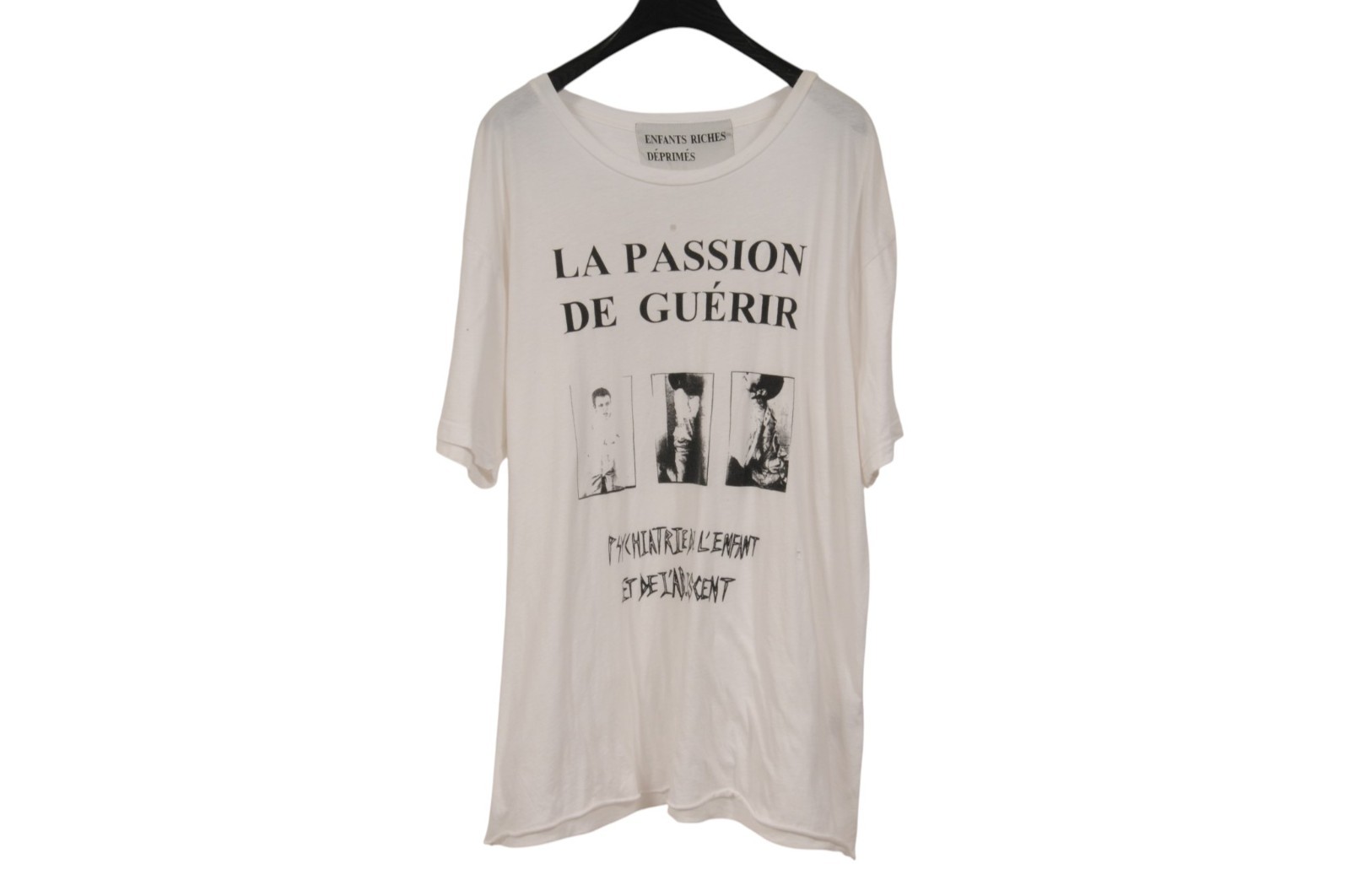 Enfants Riches Deprimes La Passion De Guerir T Shirt Size XL White Cotton ERD
