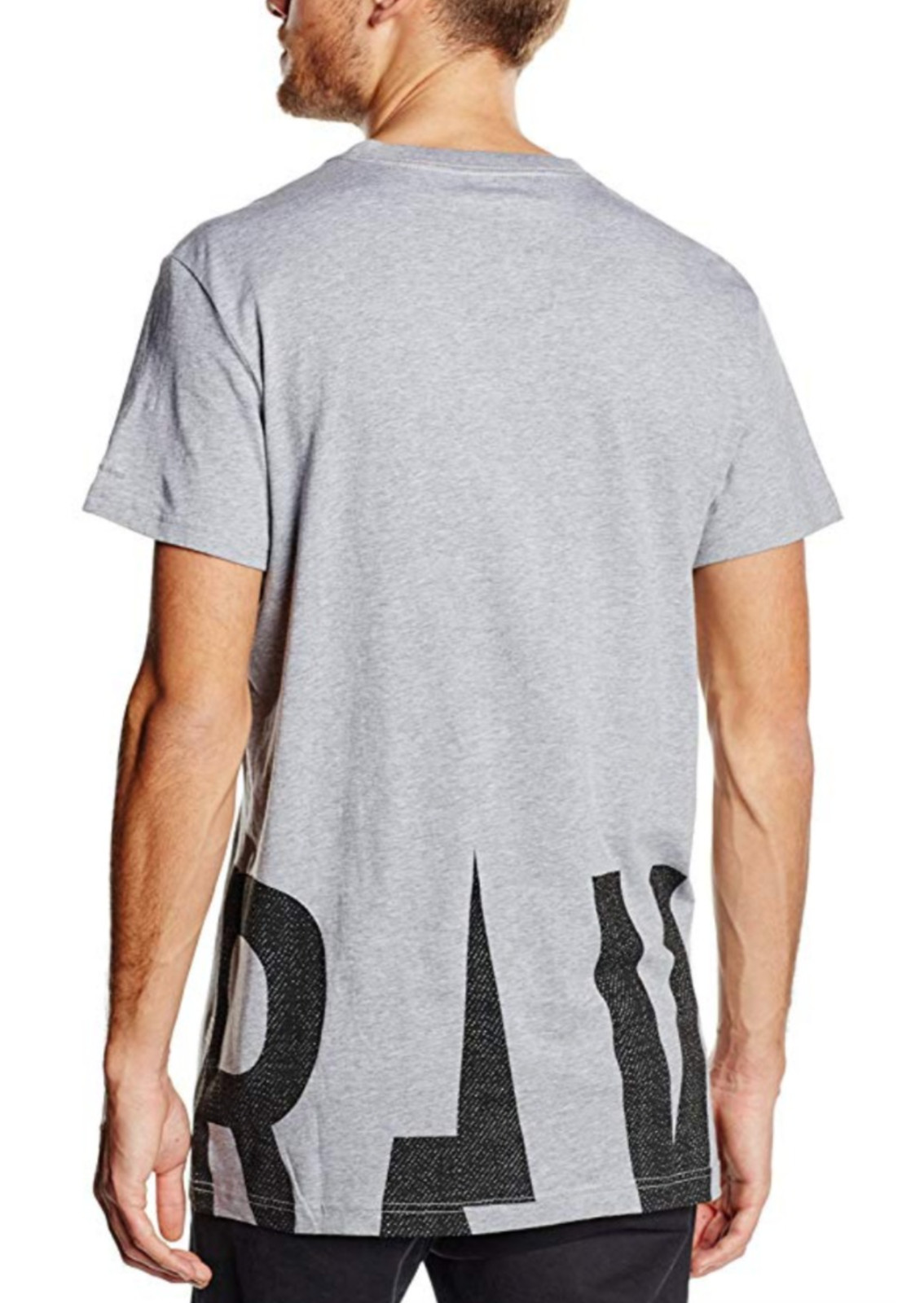 G-Star RAW Men’s Rimler T-Shirt In Grey, Size XXL BNWT $60
