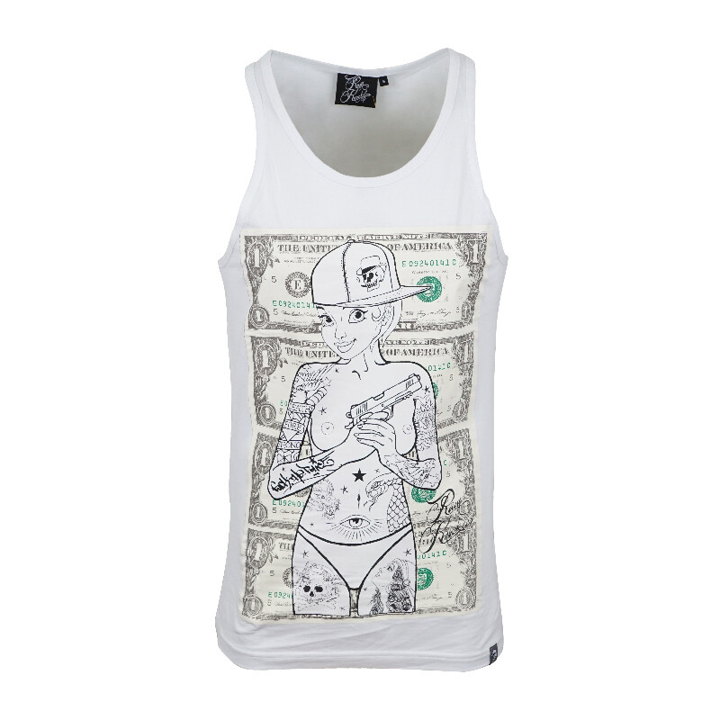 RUM KNUCKLES DIRTY CASH MENS TANK TOP
