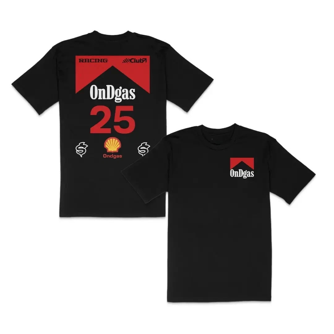 OnDGas Racing 25 Graphic T-Shirt USA – Street Racing Logo Double Sided Shirt