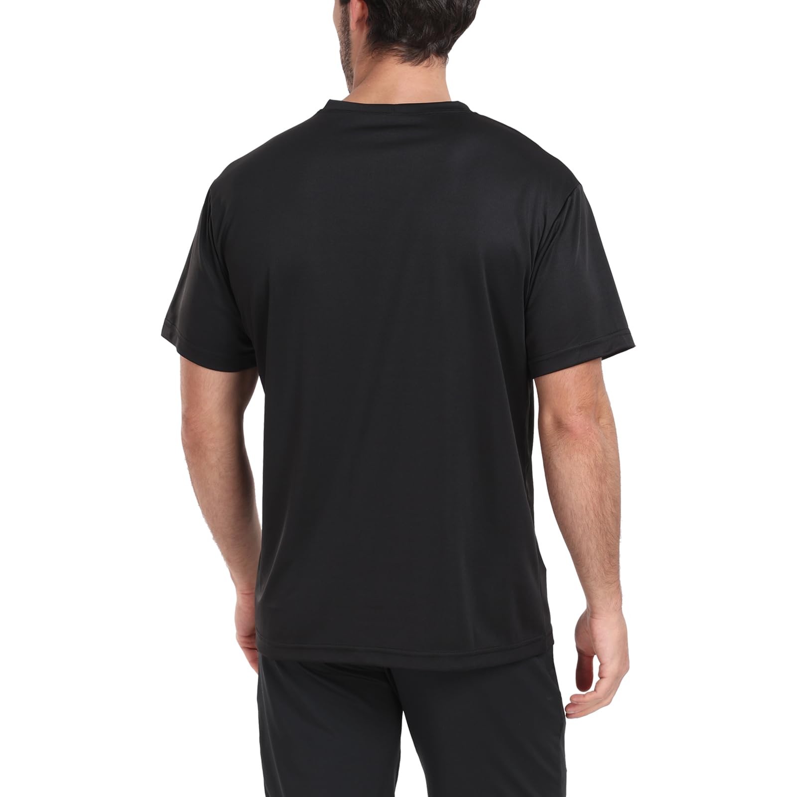 5 Pack Workout Shirts for Men Athletic Running Gym Quick Dry Short Sleeve Per…