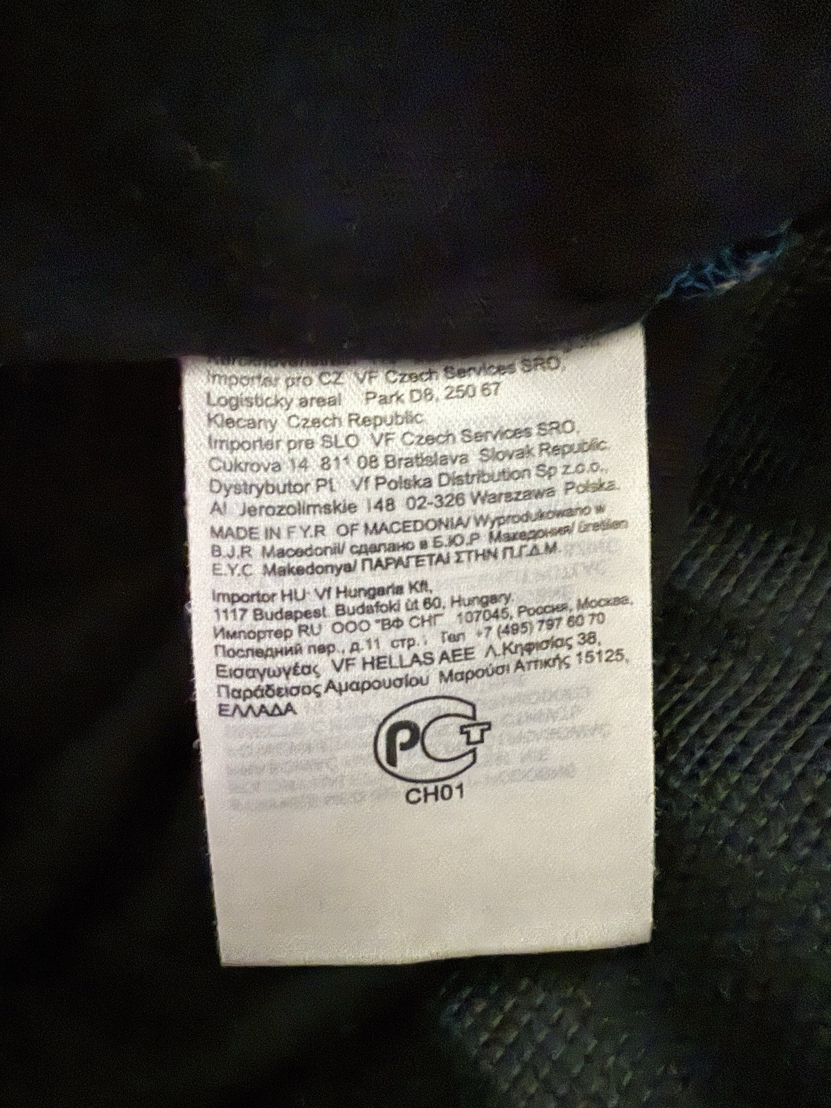 VIVIENNE WESTWOOD ANGLOMANIA x LEE Short Sleeve Crew Neck Big Logo BlueT-Shirt S