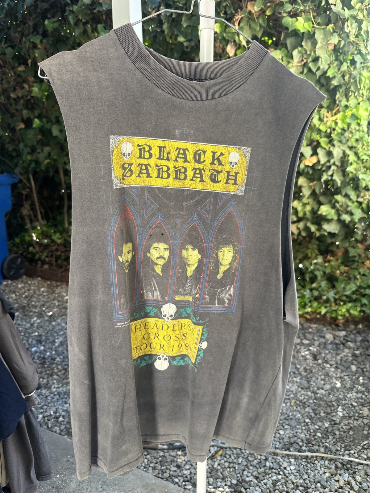 Black Sabbath 1989 Headless Cross Tour T-Shirt Size XL Single Stitch – Fader!