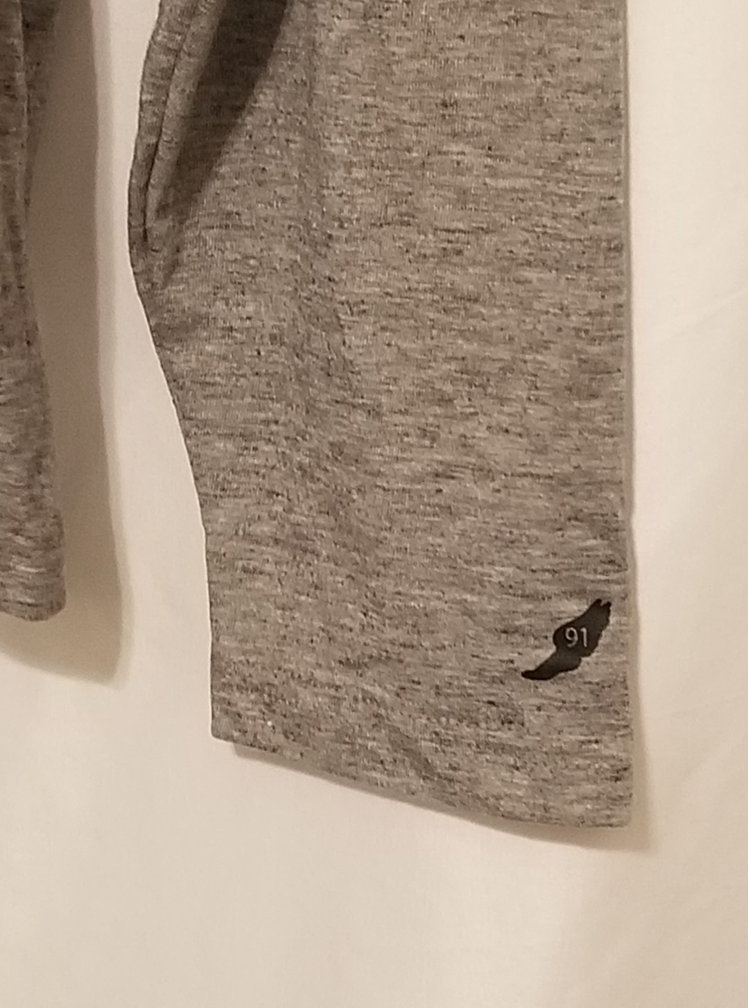 LEAGUE 91 Virginia Tech 1/4 Zip Pullover Men XL Gray Athletic