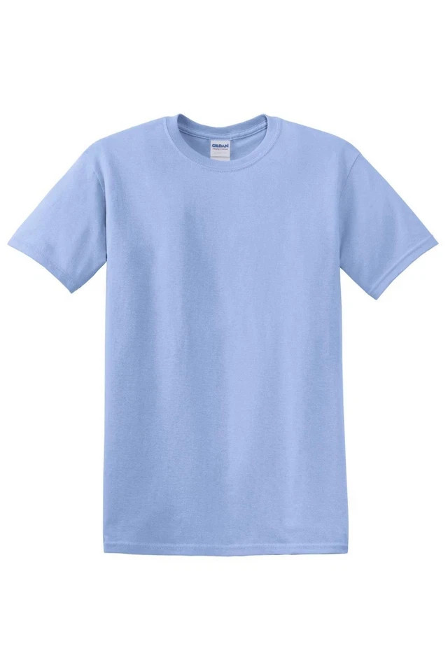 6 Pack Gildan 5000 Men’s T-Shirt Heavy Cotton Short Sleeve Plain Blank Tee S-3XL
