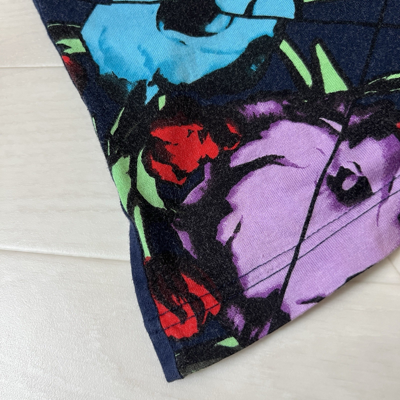 ISSEY MIYAKE T-shirt Painted Print Size 4 Good Condition