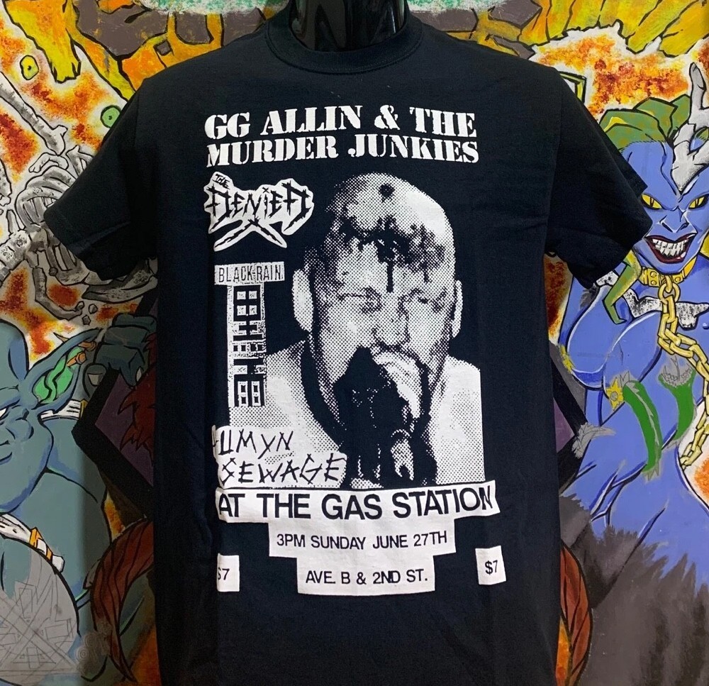 Reprint GG Allin & The Murder Junkies Collection S-5XL Tee P63.137