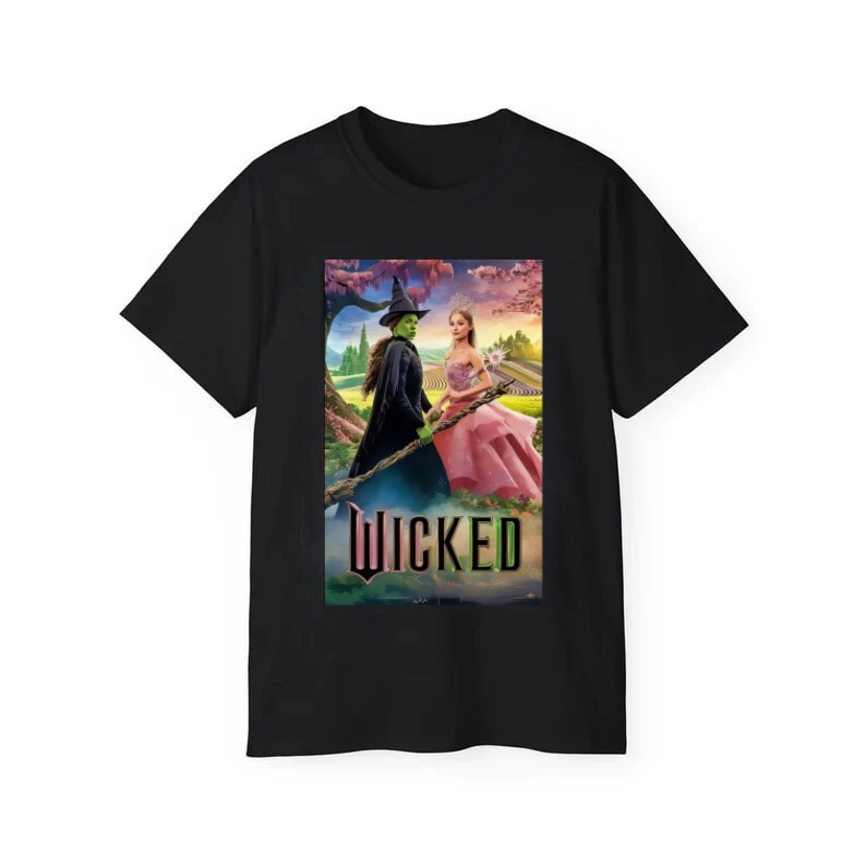 Wicked Movie Men Women Unisex T-Shirt Size S-3XL