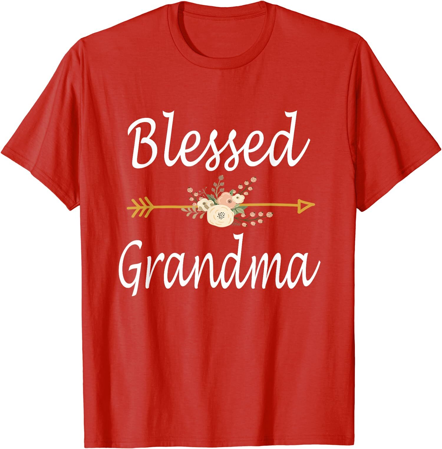 Blessed Grandma Cute Mothers Day Present Sweet T-Shirt