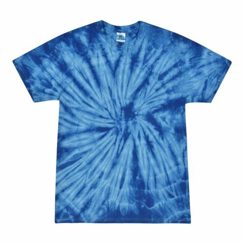 Tie Dye T-Shirts, Adult S M L XL 2XL 3XL, Multi-Color 100% Cotton