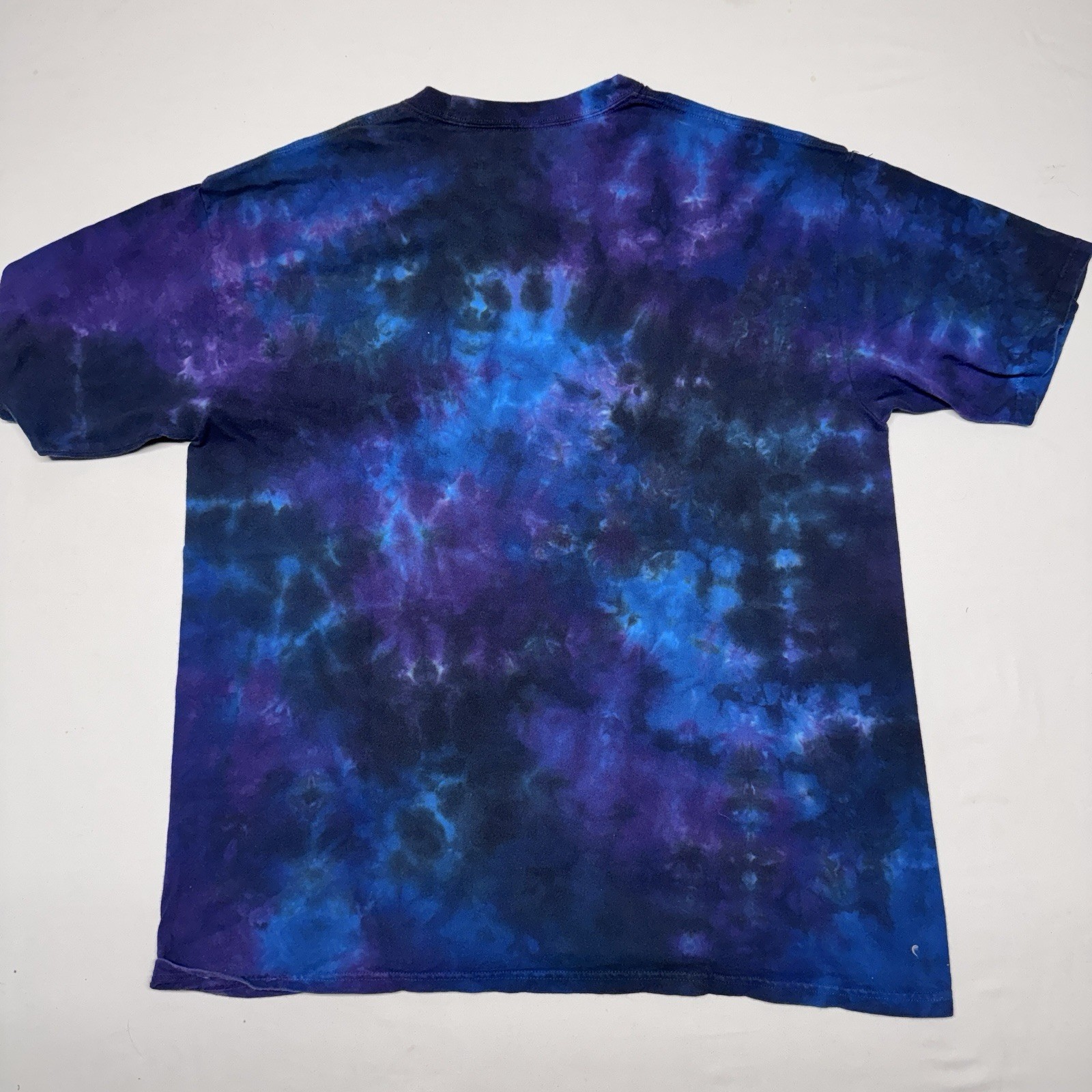 Lot x2 Liquid Blue Grateful Dead Mystical Space Stealie Tie Dye Astrology Shirt