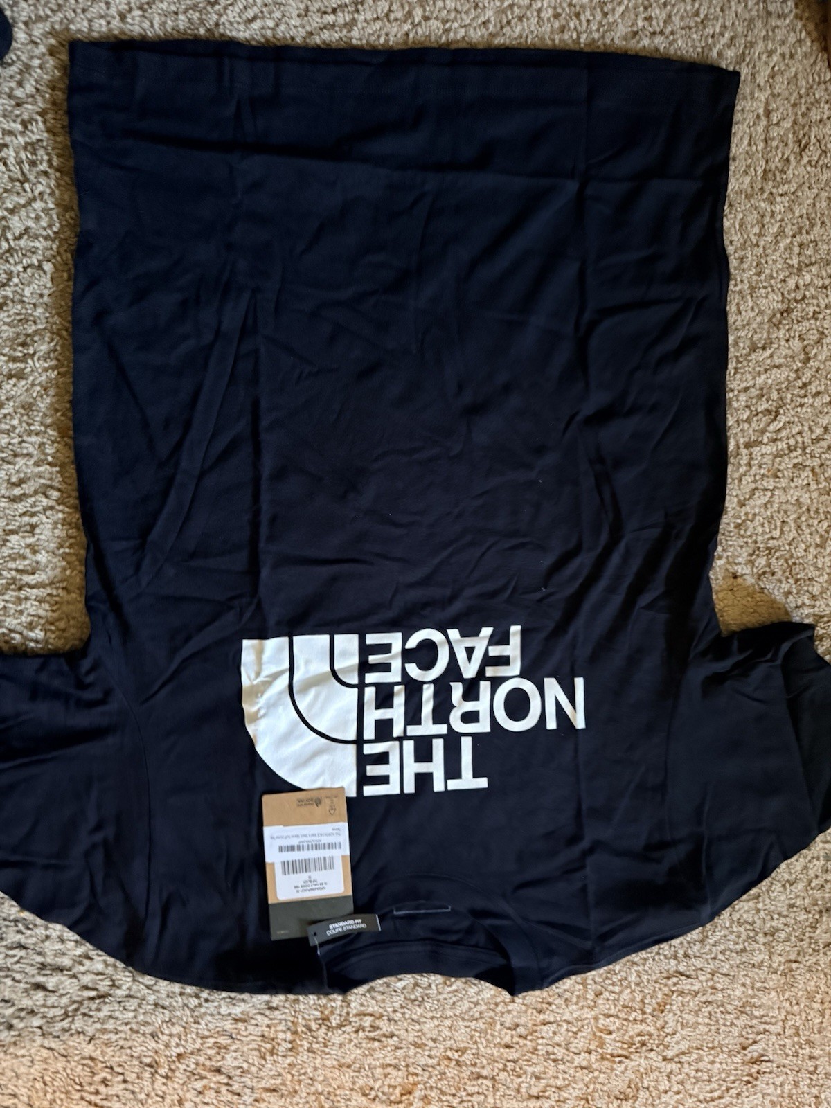 The North Face Half Dome Tee Cotton Standard Fit Black Men’s M Short Sleeve