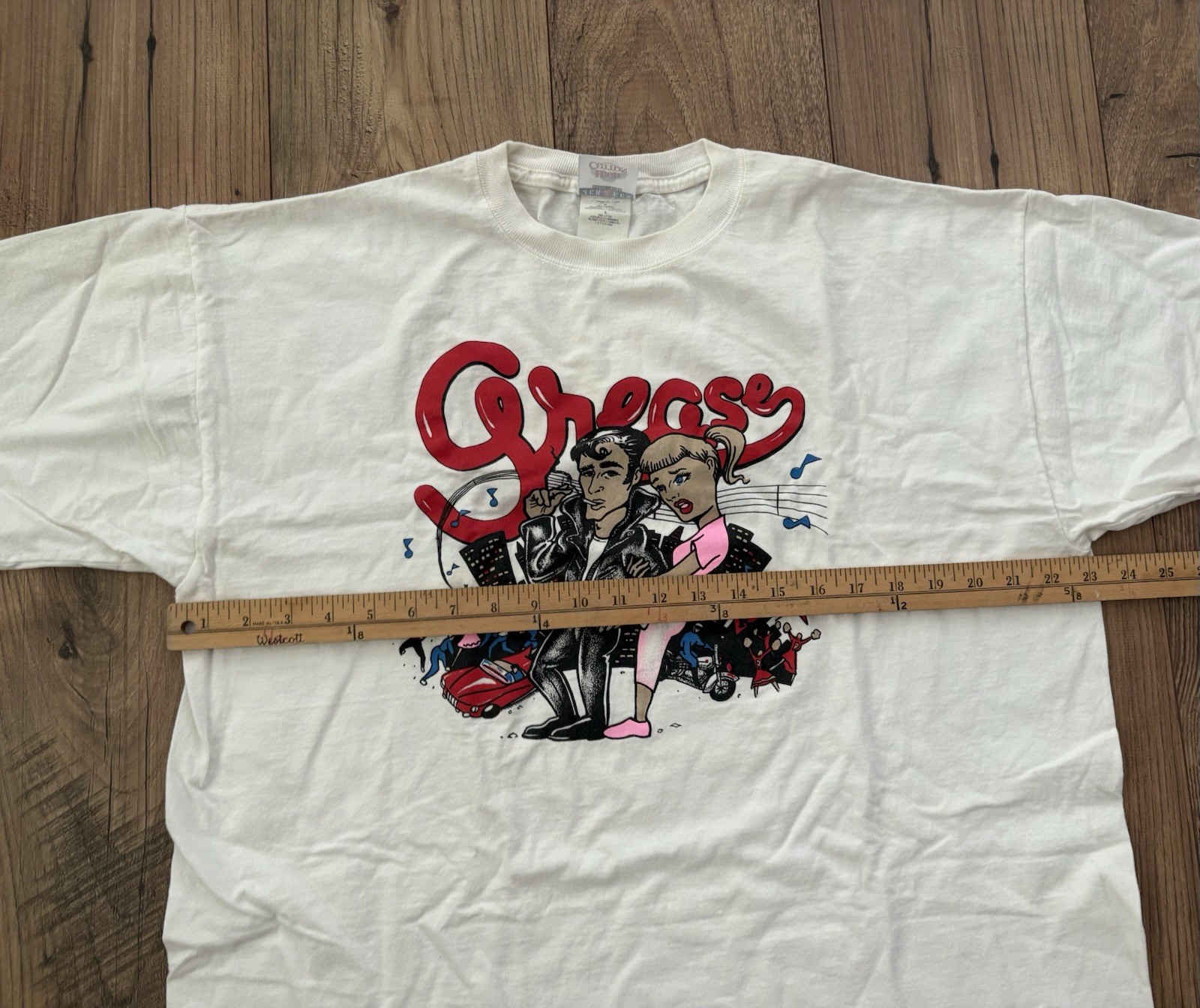 80S Style Grease Movie Musical romantic comedy Unisex Fan Sz L