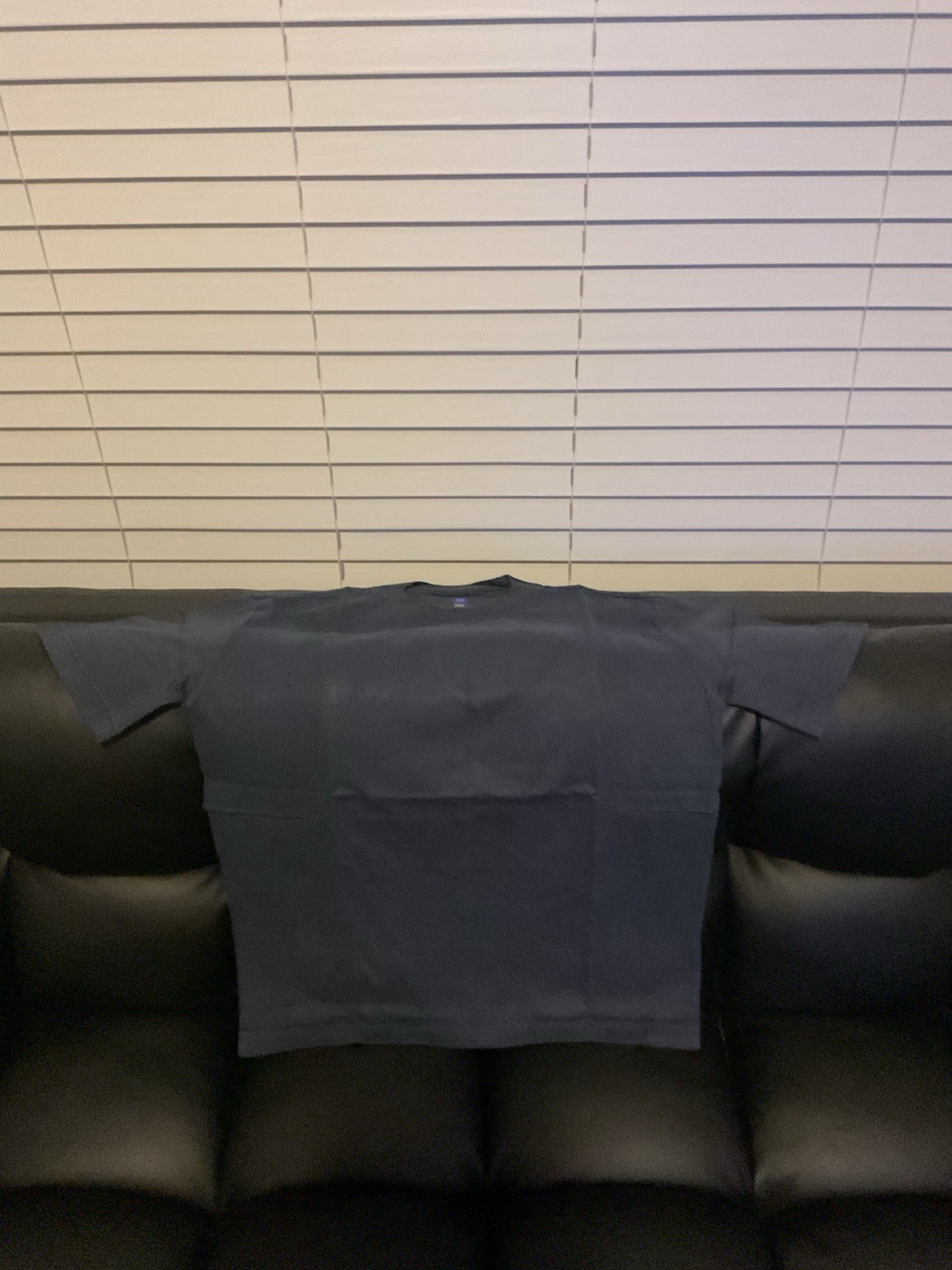 Yeezy GAP Engineered by Balenciaga Navy Blue T-Shirt Size XS Oversized
