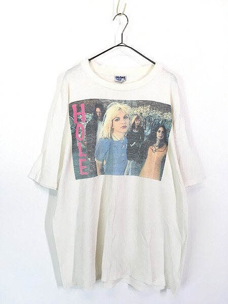 Vintage 90s HOLE Courtney Love Rare white t-shirt gift for fan QT2148
