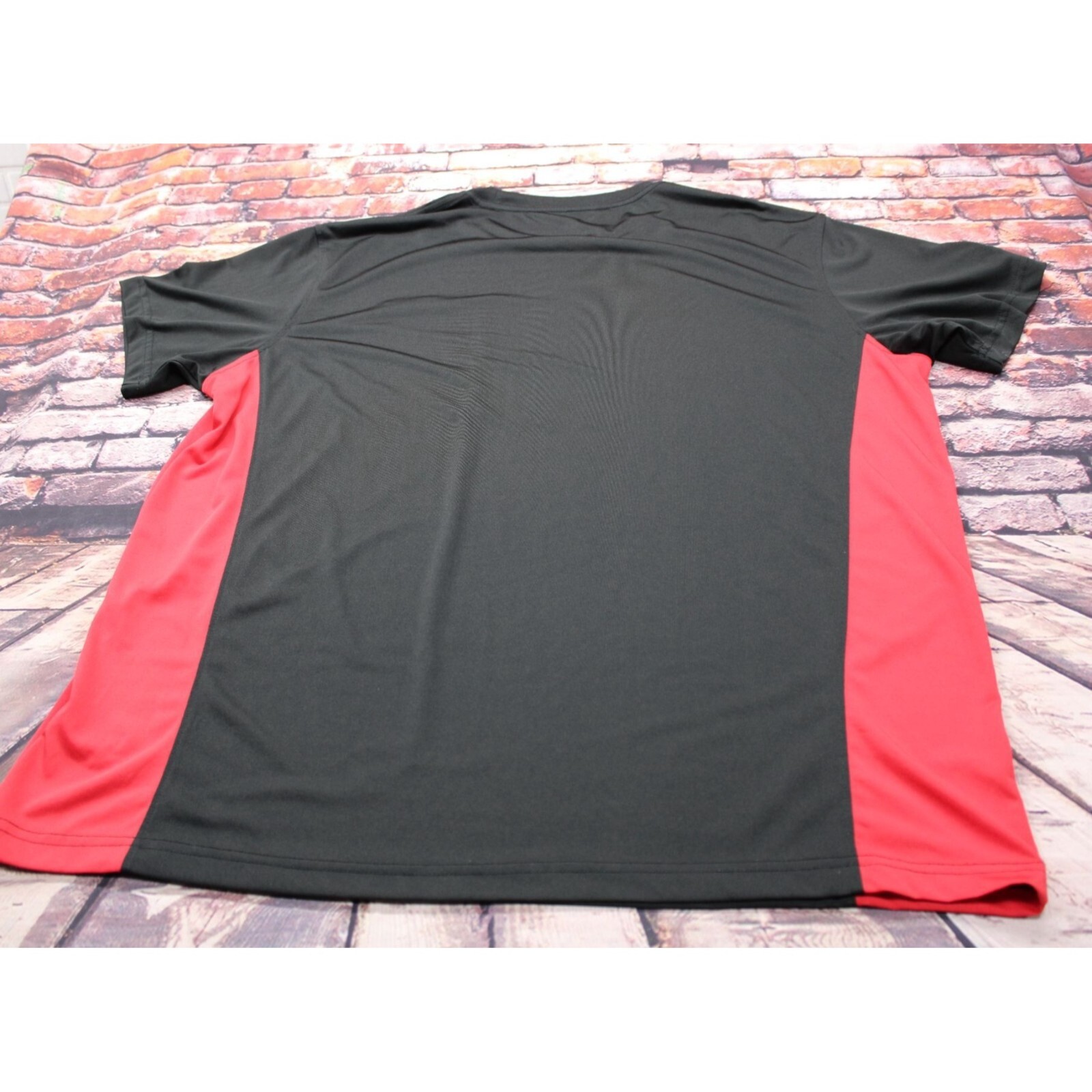 Coca-Cola Consolidated Hydrovvent Tee Black/Red Recycled Polyester XL