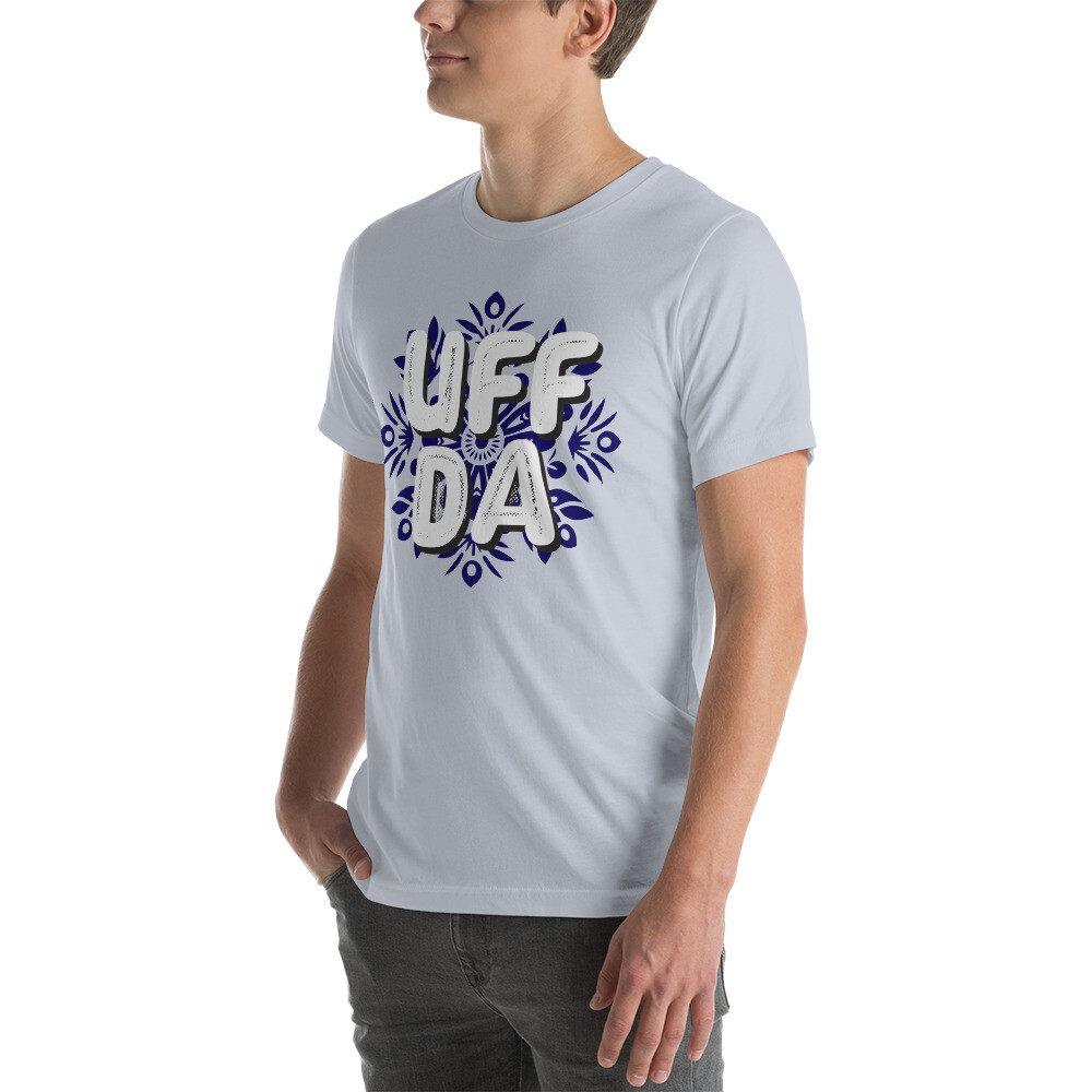 Uff Da Scandinavian Heritage Midwest Unisex T-shirt S,M,L,XL,2X,3X,4X