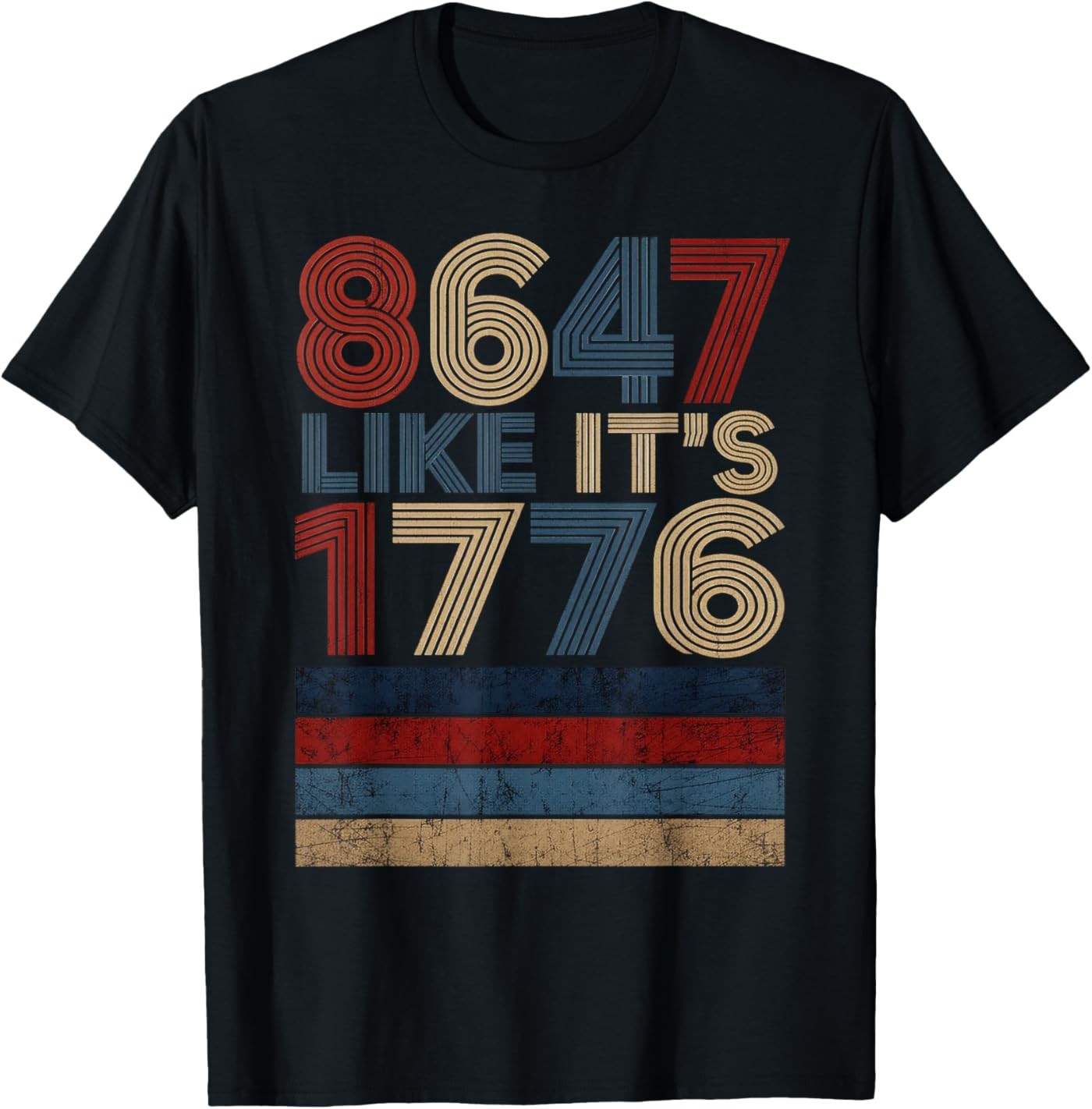 Like It’s 1776 – Retro Vintage Gifts T-Shirt