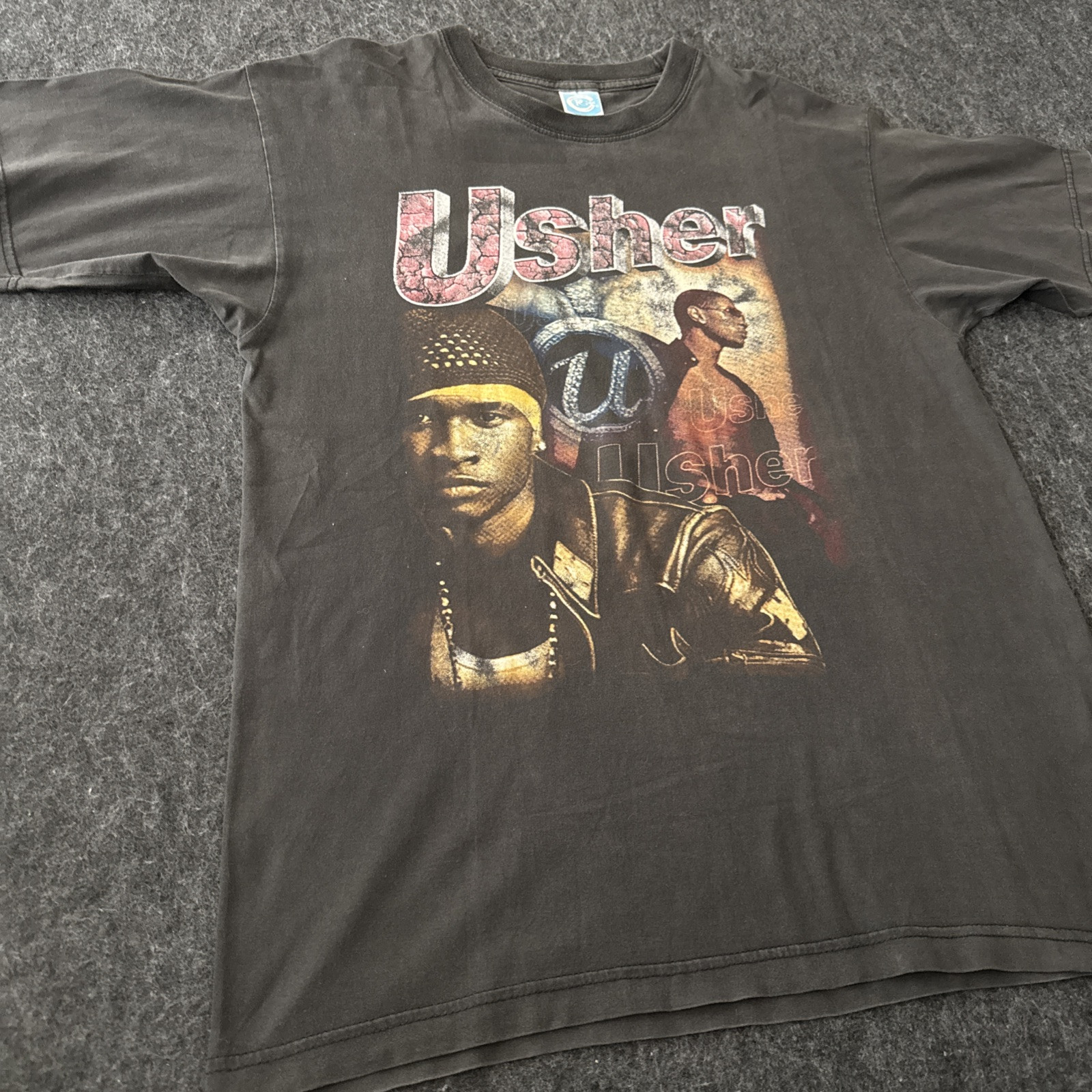 VTG Usher Rap Tee Shirt Black Size M-L Hip Hop R&B U got it Bad Y2K 21×27 Rare