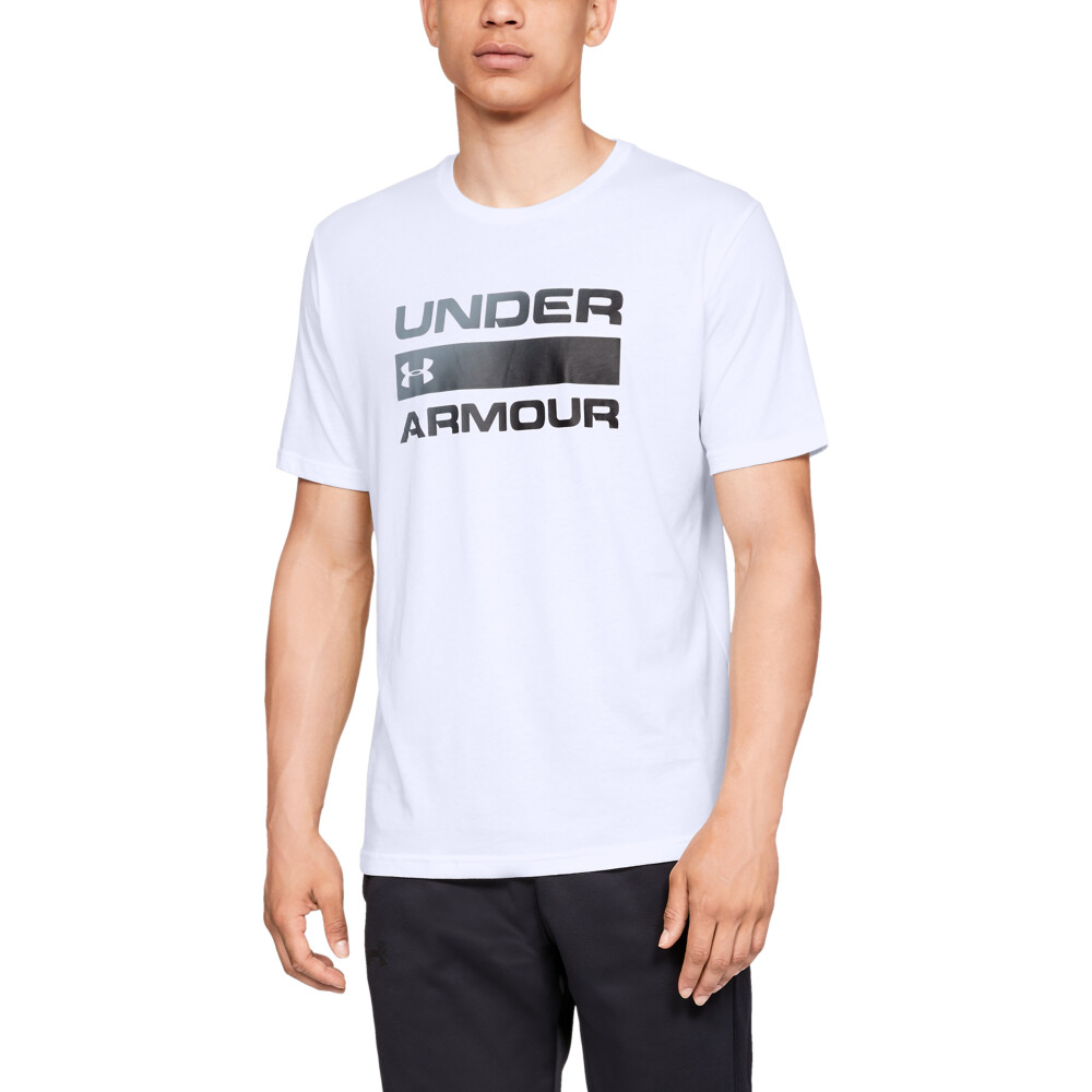 Under Armour 1329582 Men’s UA Team Issue Wordmark Short Sleeve Graphic T-Shirt