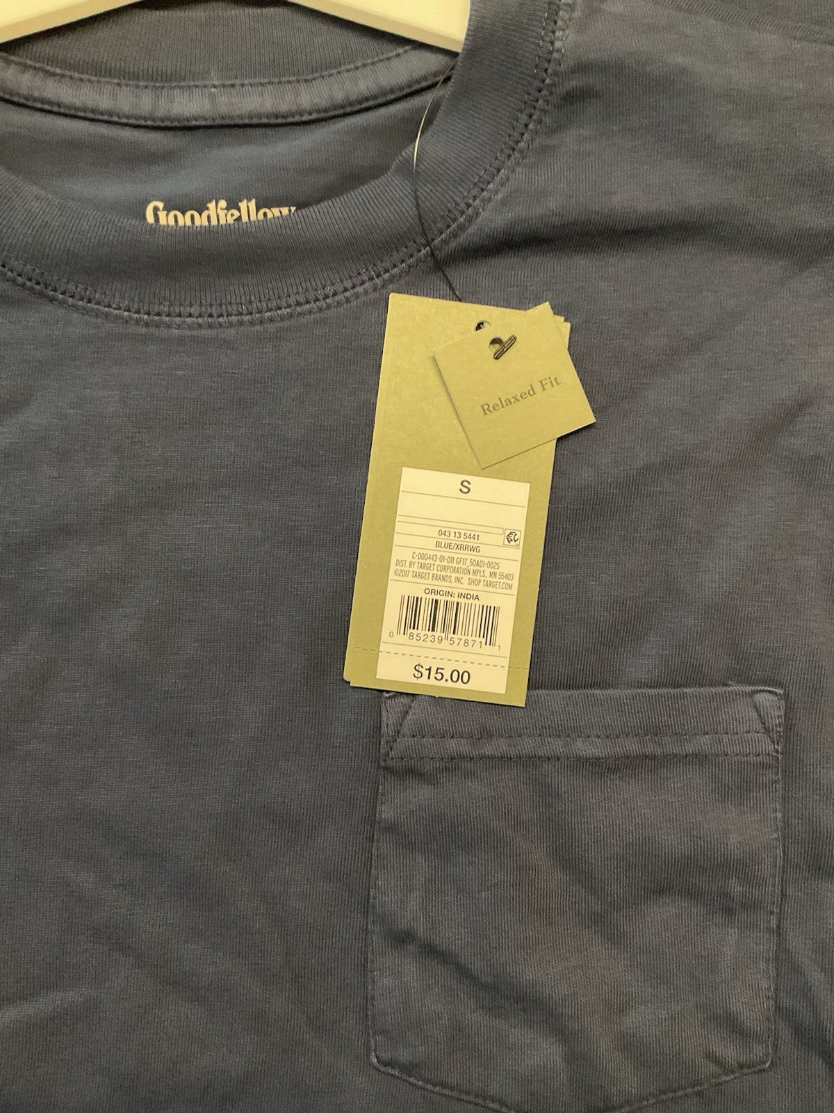 Lot Of 12 Goodfellow & Co Blue Crewneck T-shirts. Size Small