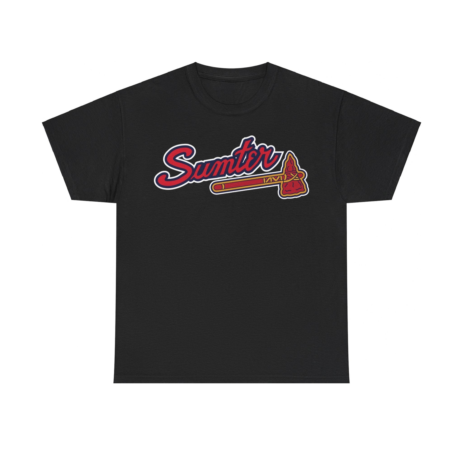 Sumter Braves Logo South Carolina Baseball T-shirt