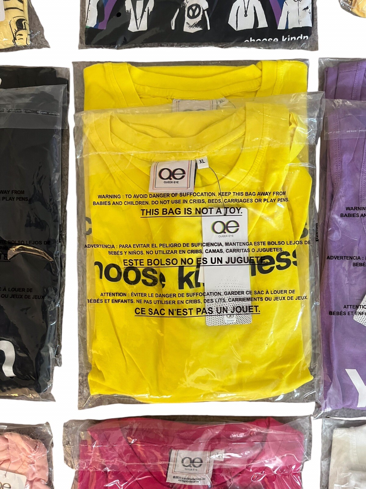 Huge Lot of (19) Queer Eye TV Show Shirts (T-Shirts & Tank Tops) Mostly L & XL