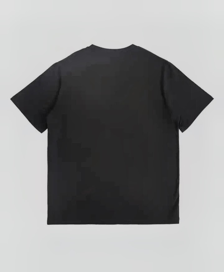 Essential Black T-shirt Short Sleeve Cotton Tee 3xl