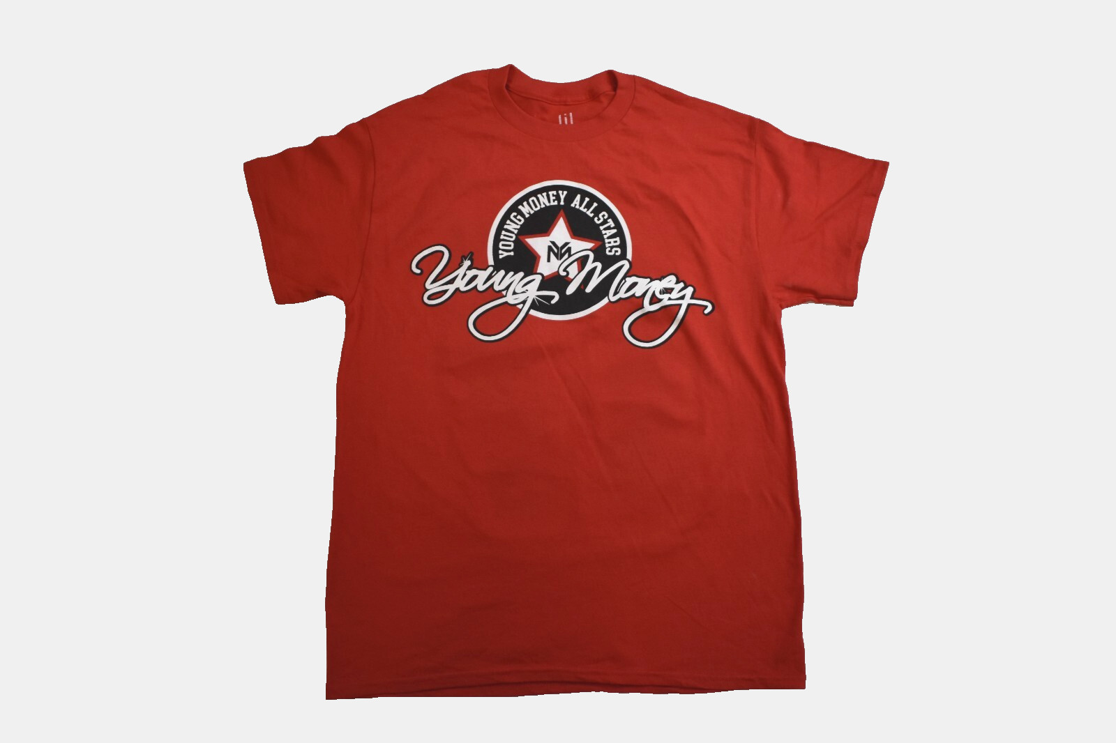 Lil Wayne Mens Young Money All-Stars #17 Red Shirt New Medium