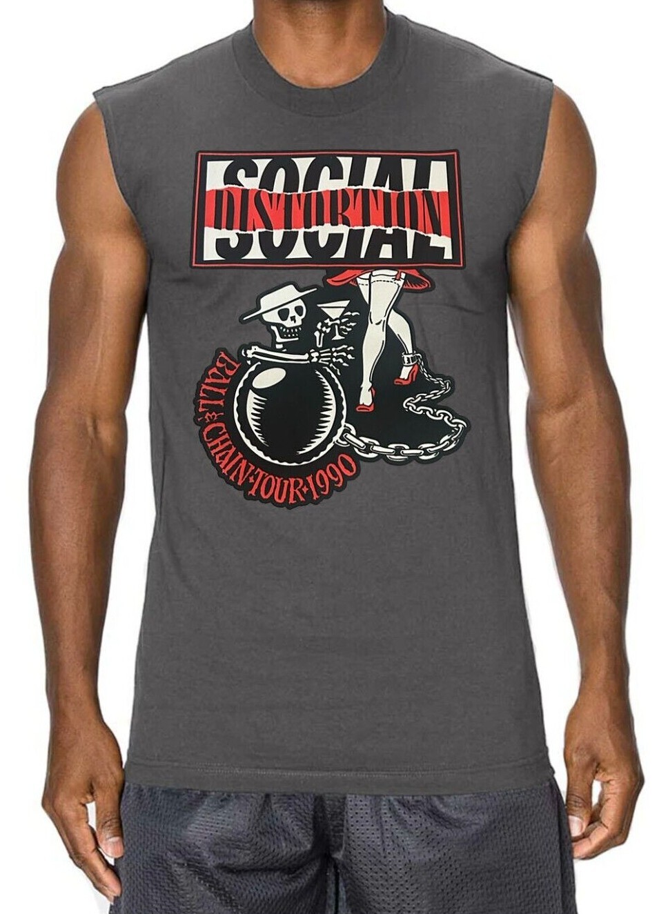 Social Distortion N Rock Group Men’s Muscle Shirt (Multiple Variations)