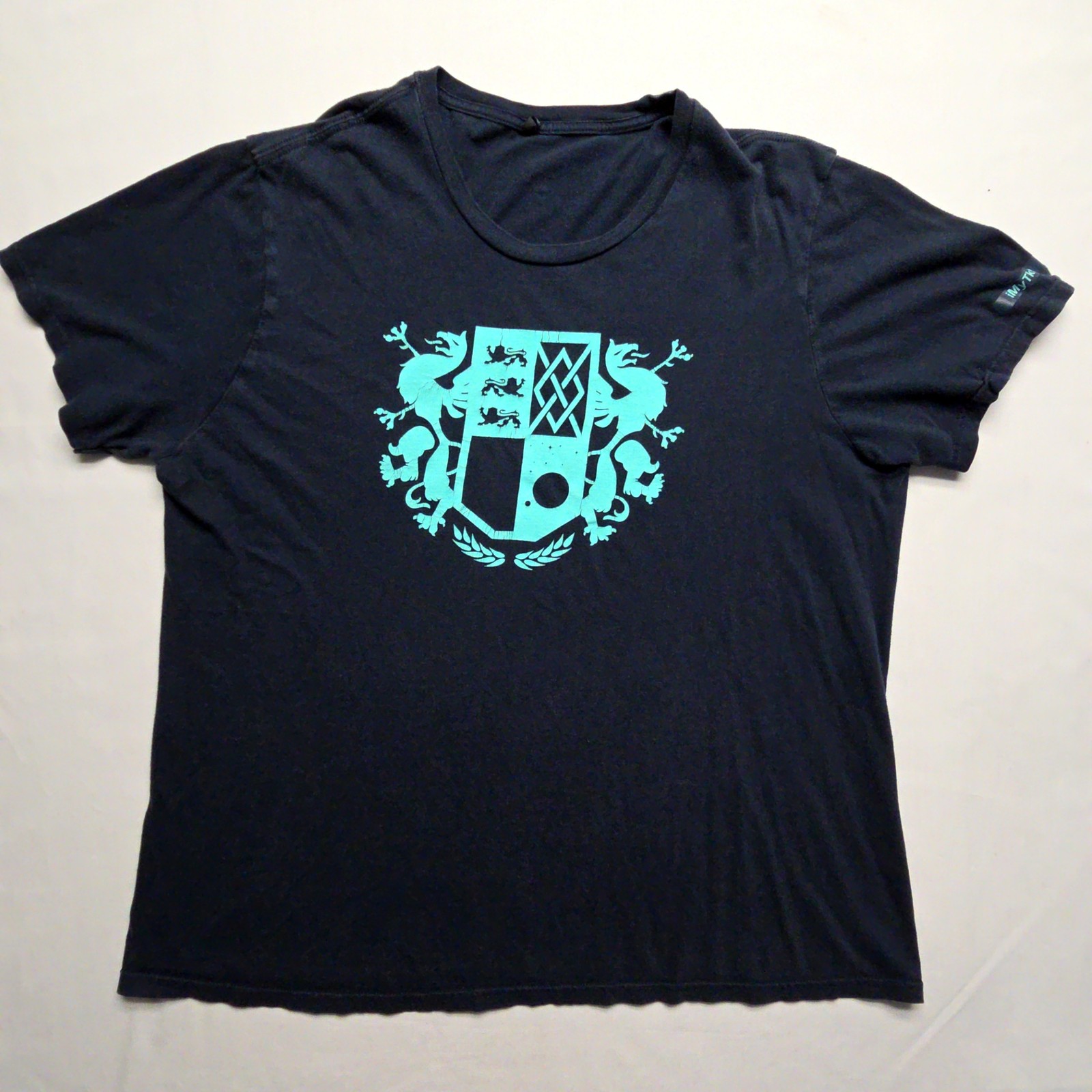 Destiny Bungie Gaming Graphic T Shirt Mens Navy Blue XL Cotton Video Game Tee