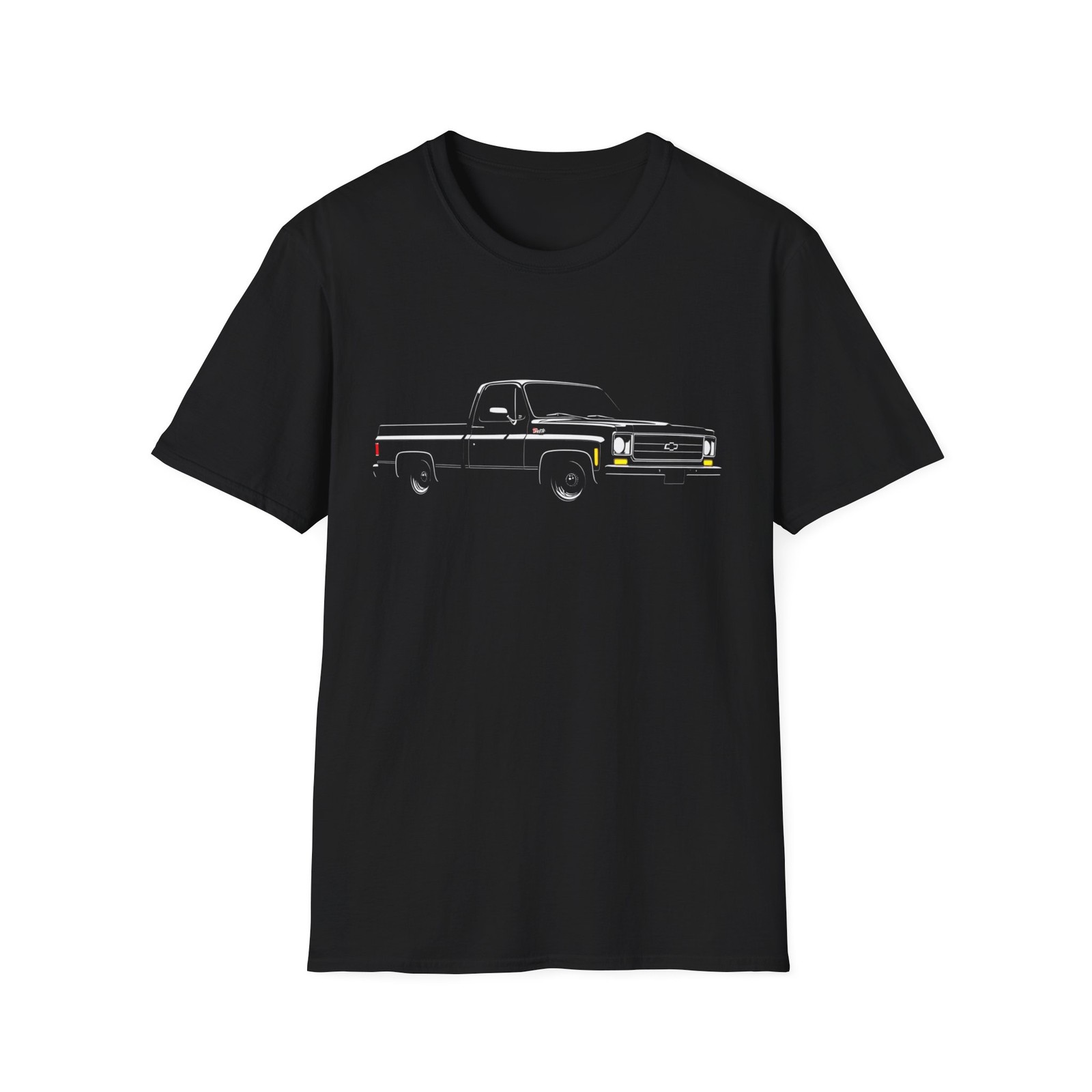 1977 Chevy K10 T-Shirt Squarebody Pickup Truck Tee Classic C/K 4×4 Vintage GM
