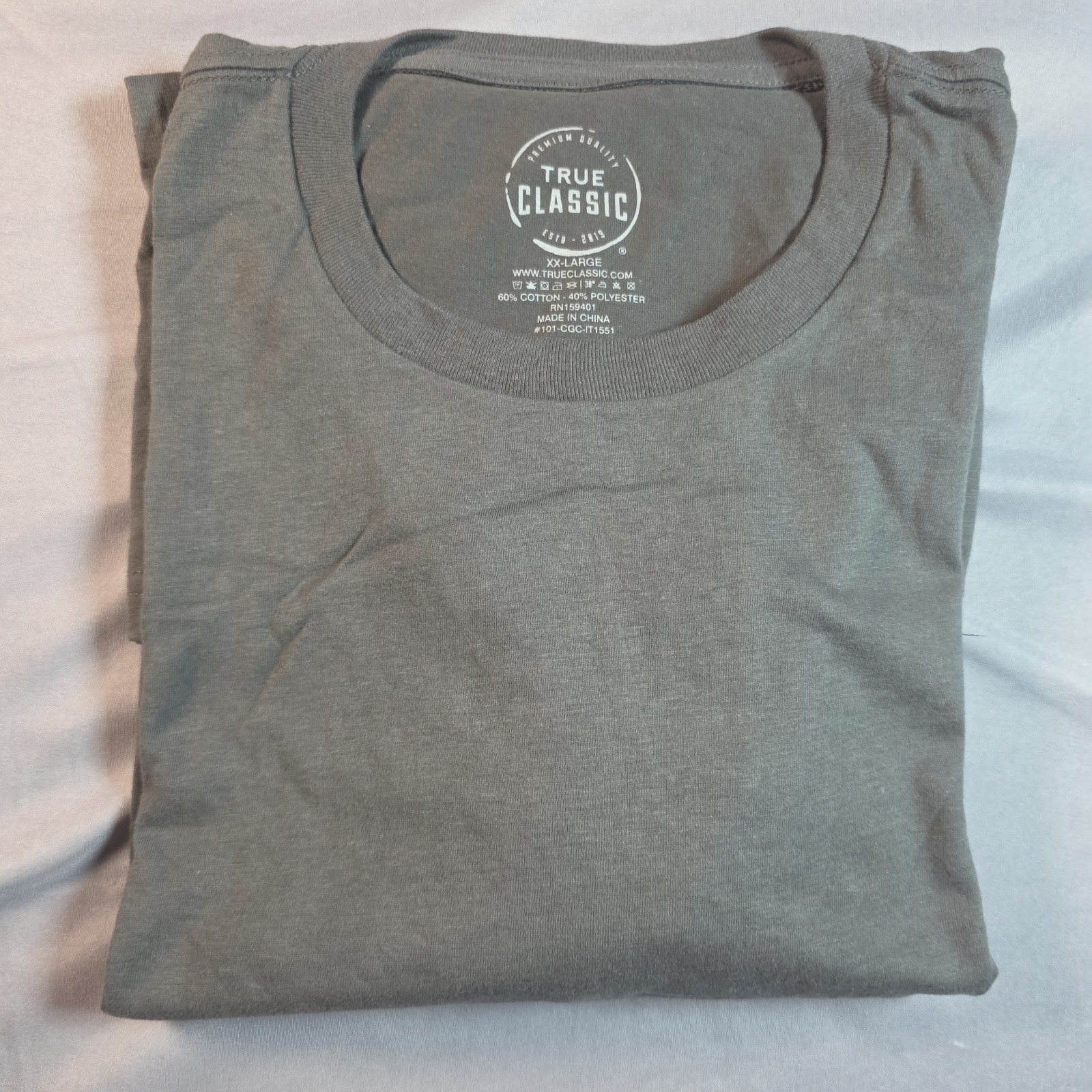 True Classic Crew Neck (5 pack) XXL 2X