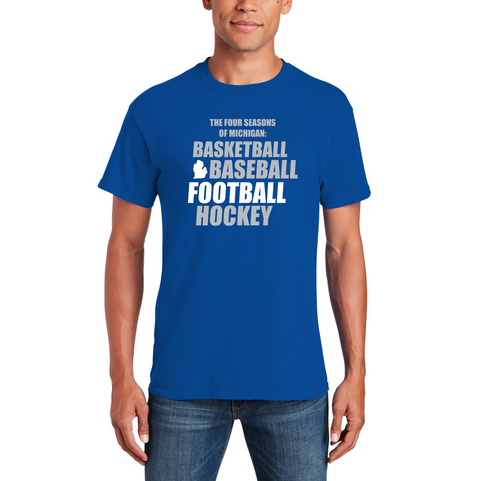 Four Seasons of Michigan T-Shirt