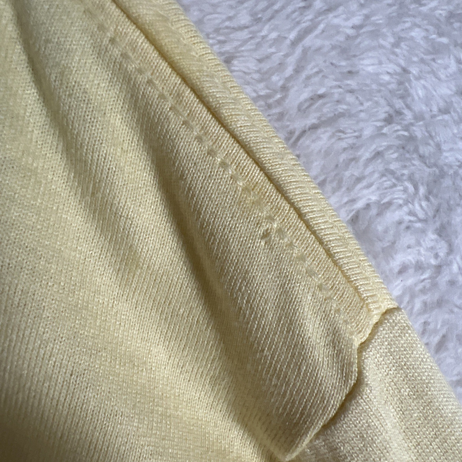 Vans x Daniel Johnston Hi How Are You Alien Yellow Long Sleeve Shirt Size Medium