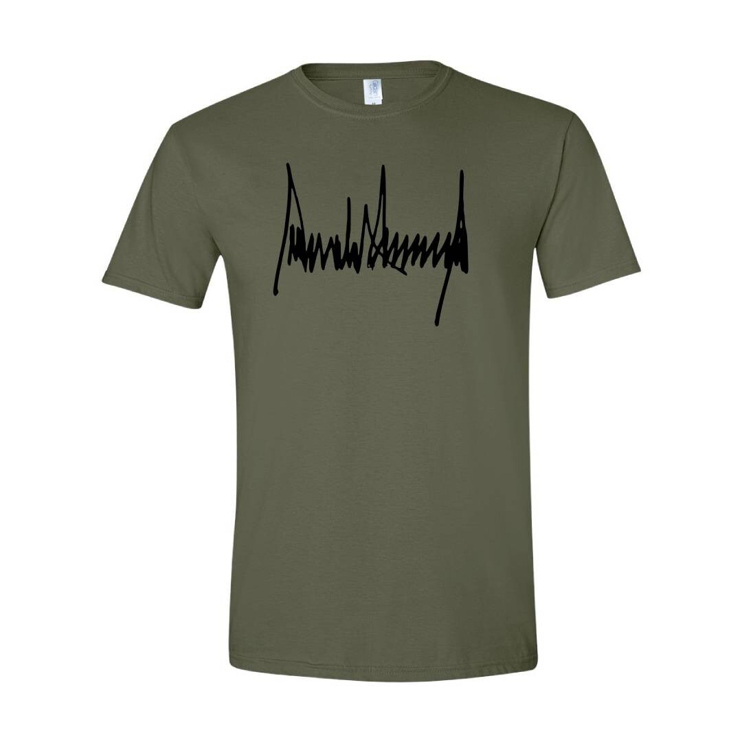 Trump Vance Signature 2024 MAGA 45 47 You Missed Never Surrender Legend T-Shirt
