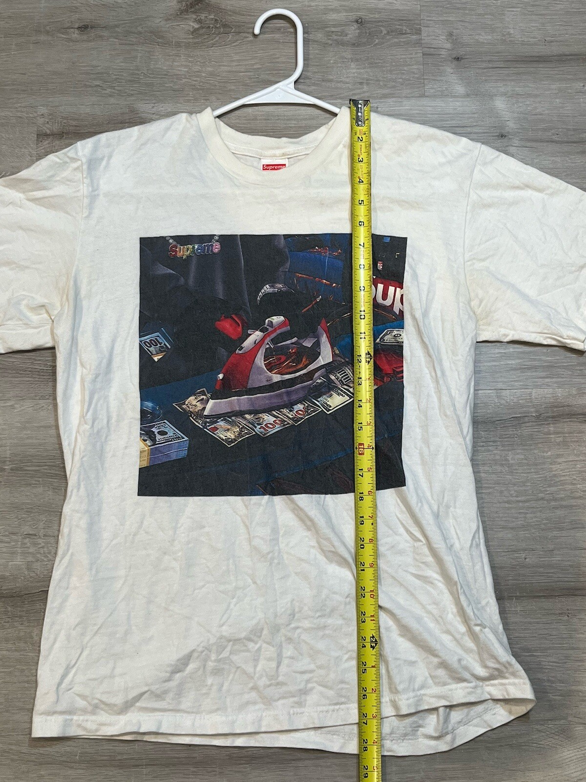 SS22 SUPREME GAS ALWAYS OPEN BOX LOGO TEE T SHIRT WHITE SZ Medium