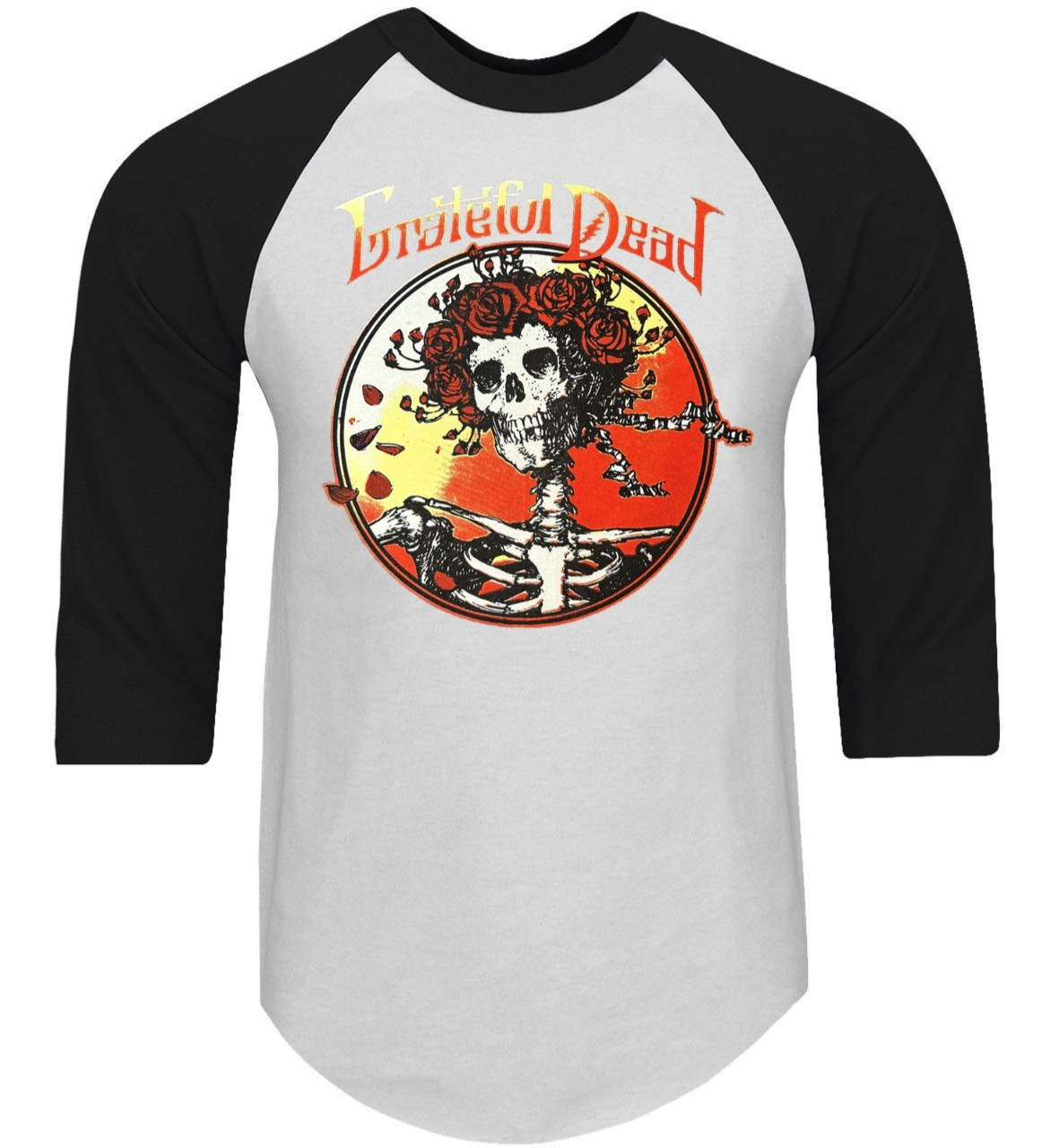 Grateful Dead Rock Band Raglan 3/4 Sleeve (Multiple Variations)
