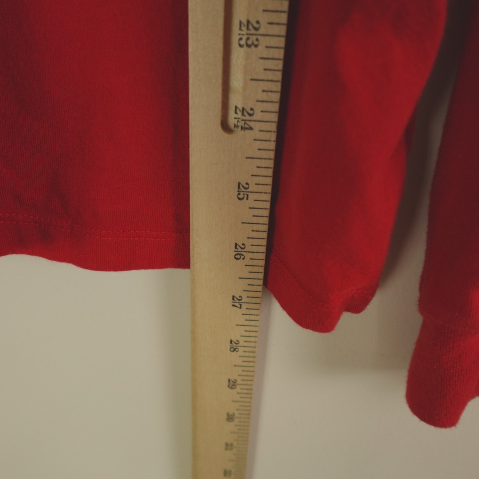 Ralph Lauren Polo Bear Pullover Large Red Sun Valley Jersey Hooded T Shirt