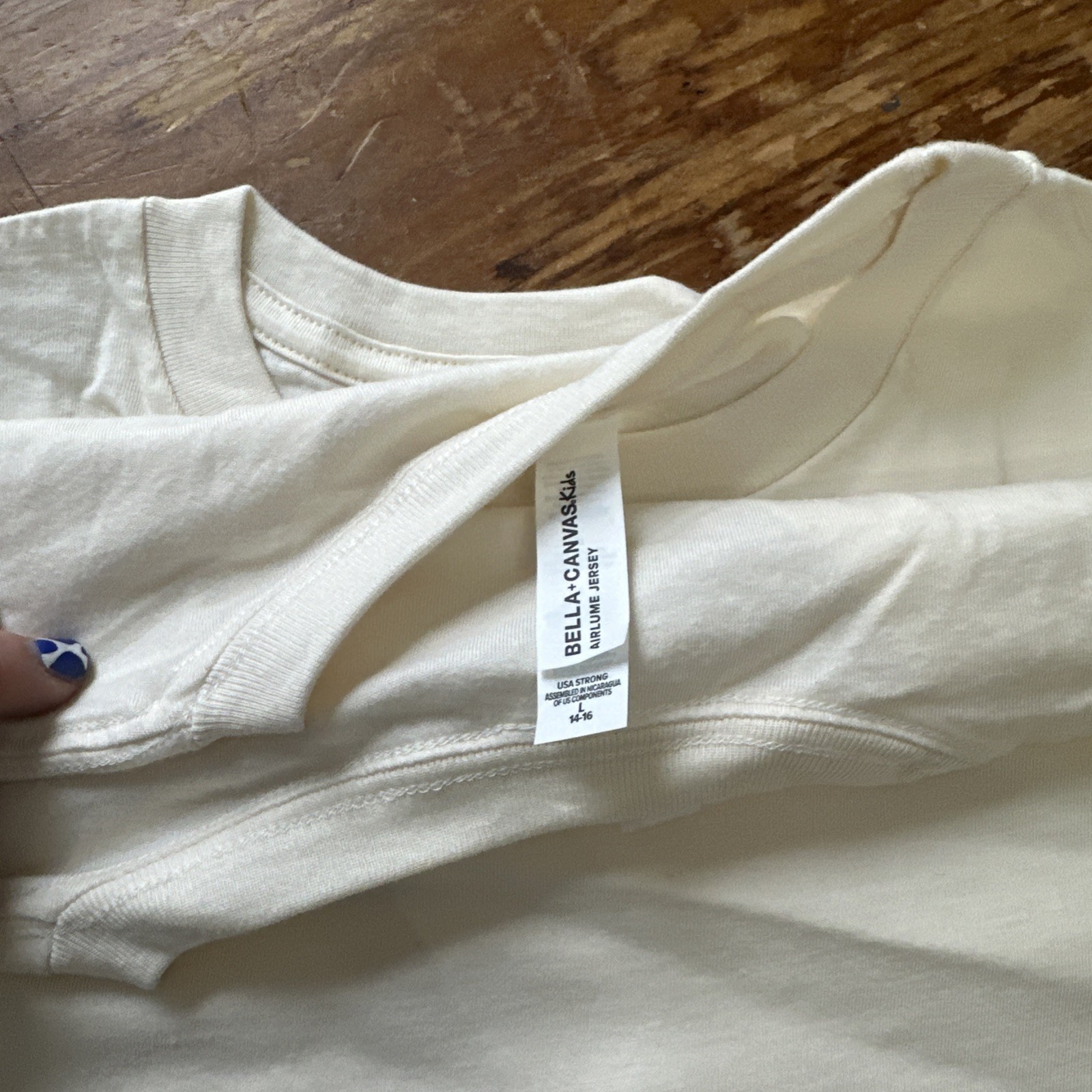 BELLA + CANVAS – Youth CVC Jersey Tee – 3001YCVC