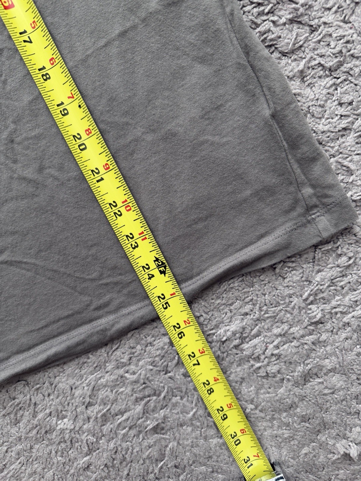 Maison Margiela T Shirt Crew Neck Short Sleeve Men’s Size Small Gray