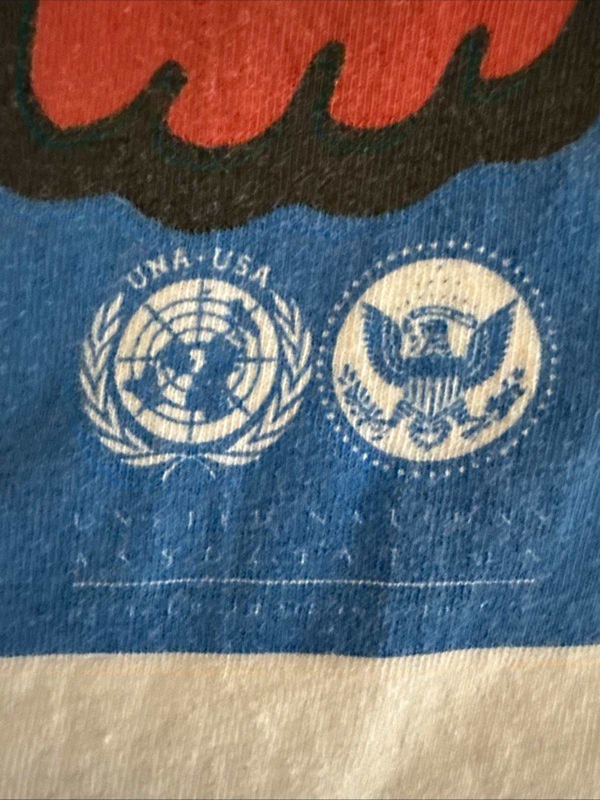 Vintage UN Single Stitch “Unity Through Diversity” T Shirt Beefy Hanes XL