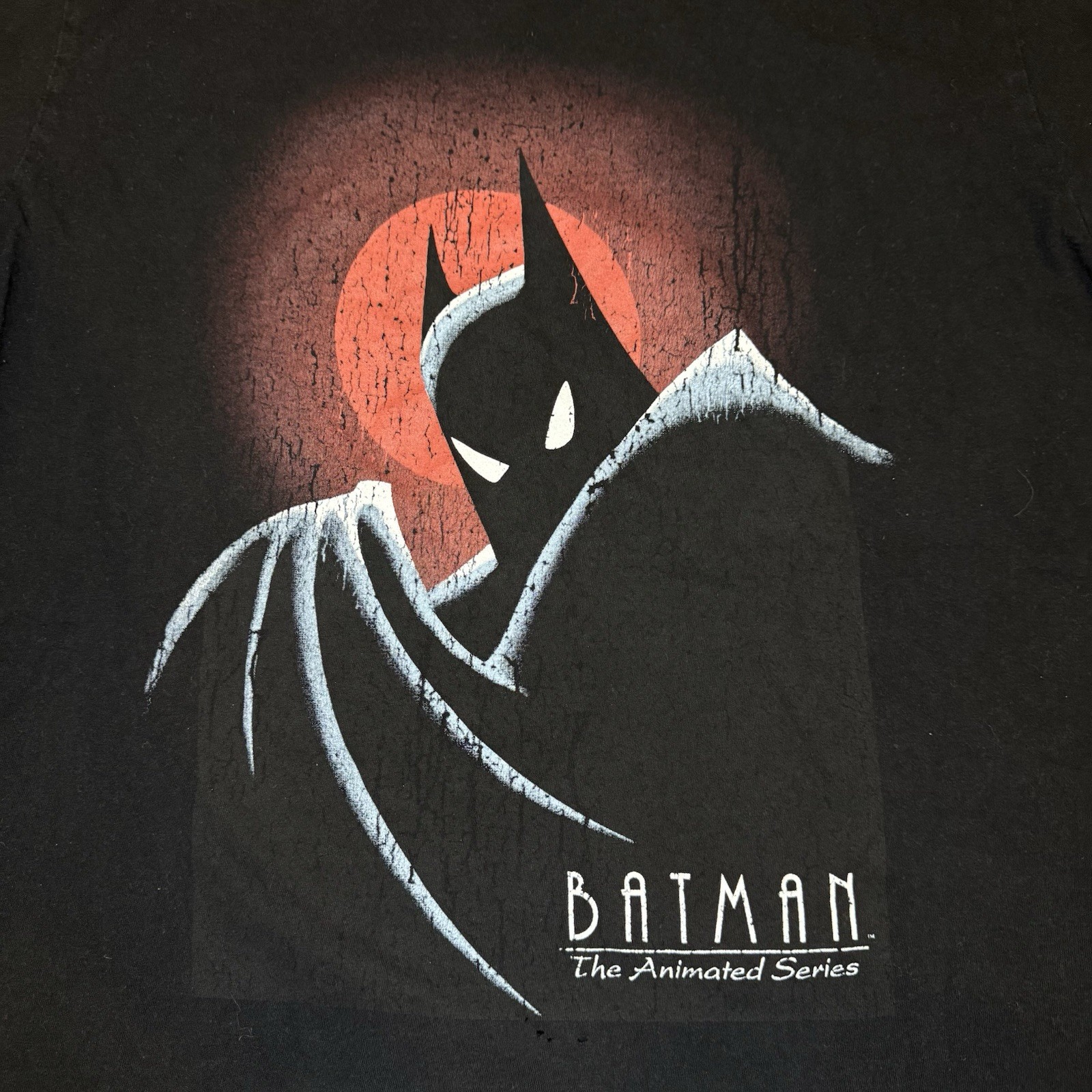 Batman The Animated Series Old Navy DC Comics T-Shirt Black Men’s Size Large