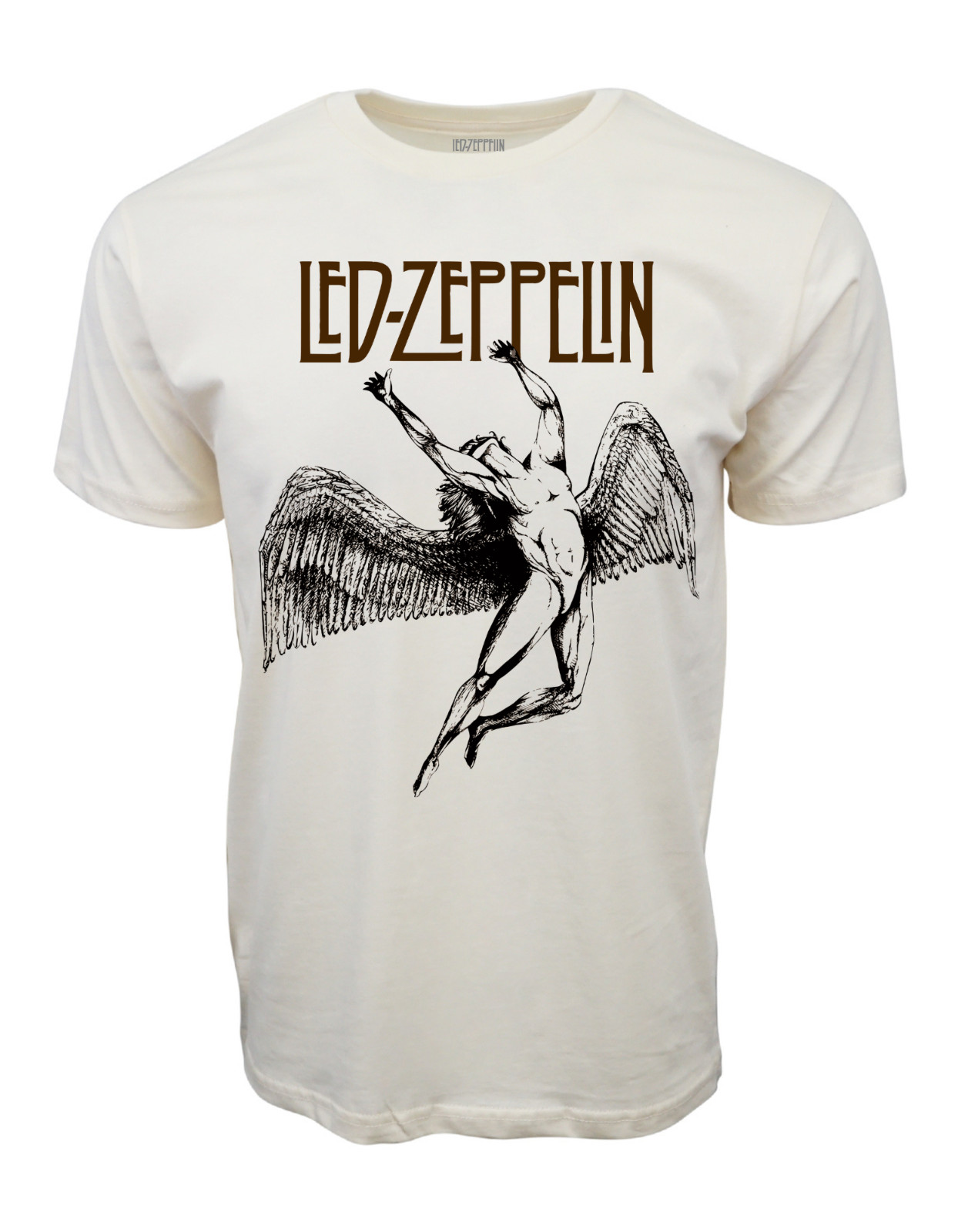 Led Zeppelin Zoso Natural Graphic T shirt