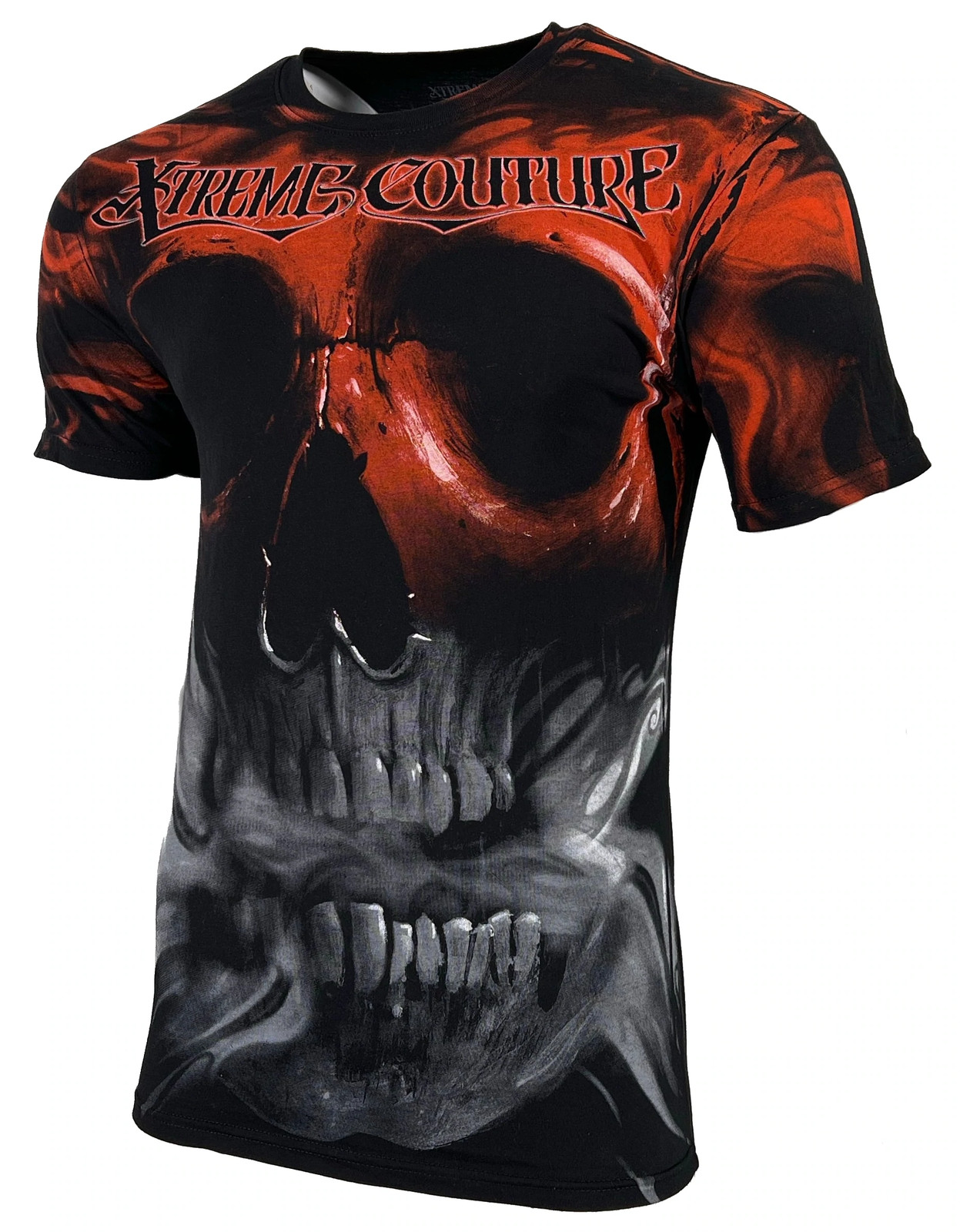 Xtreme Couture by Affliction Men’s T-Shirt T-Shirt BLACK LAGOON Biker MMA