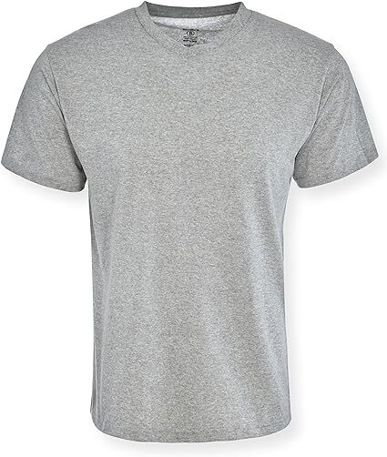 Studio 3 Men’s V-Neck Tee Shirt 4-Pack – Stylish Comfortable Sz S, M, L, XL, 2XL